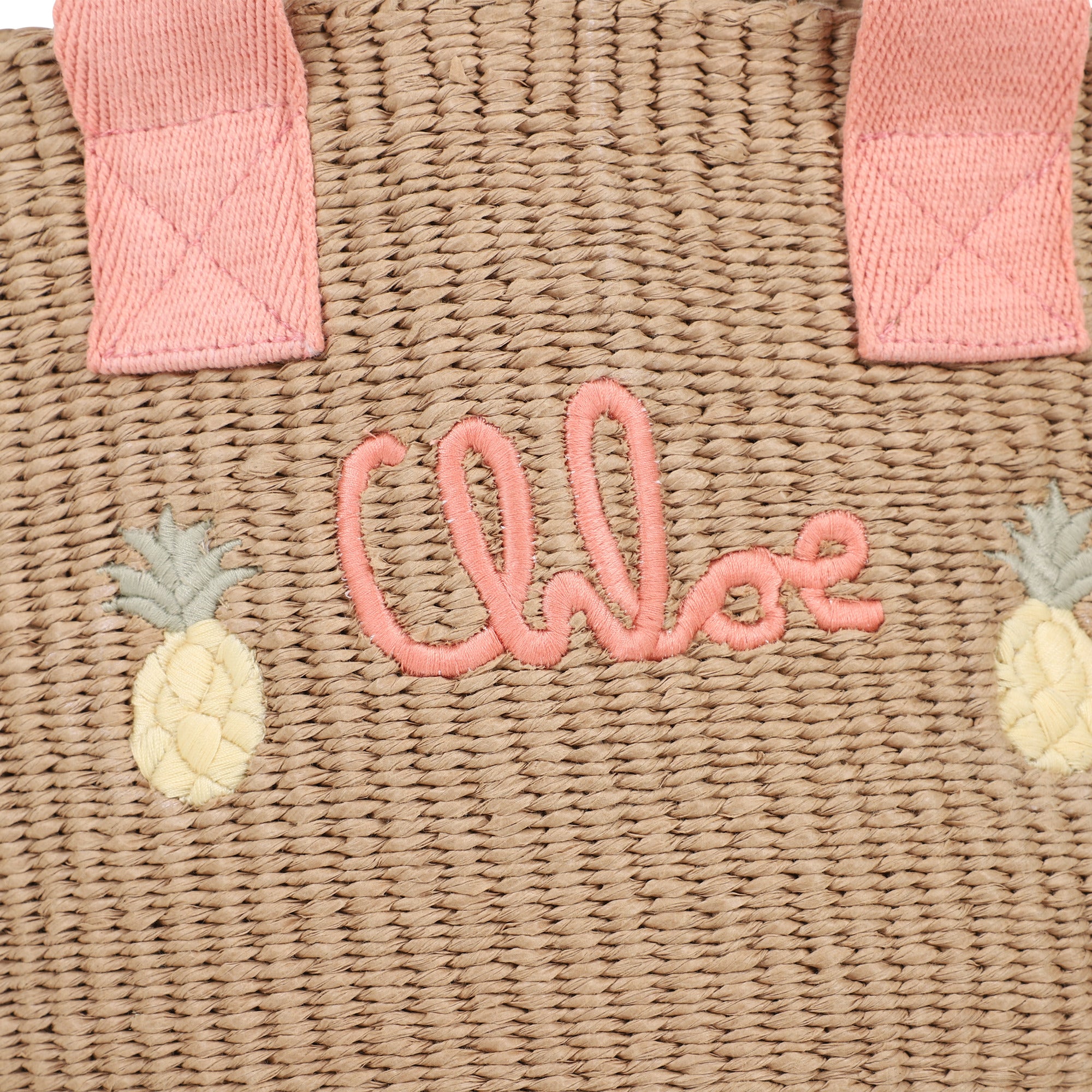 Sac à main Ananas Beige pour Filles (L33cm x H22cm)