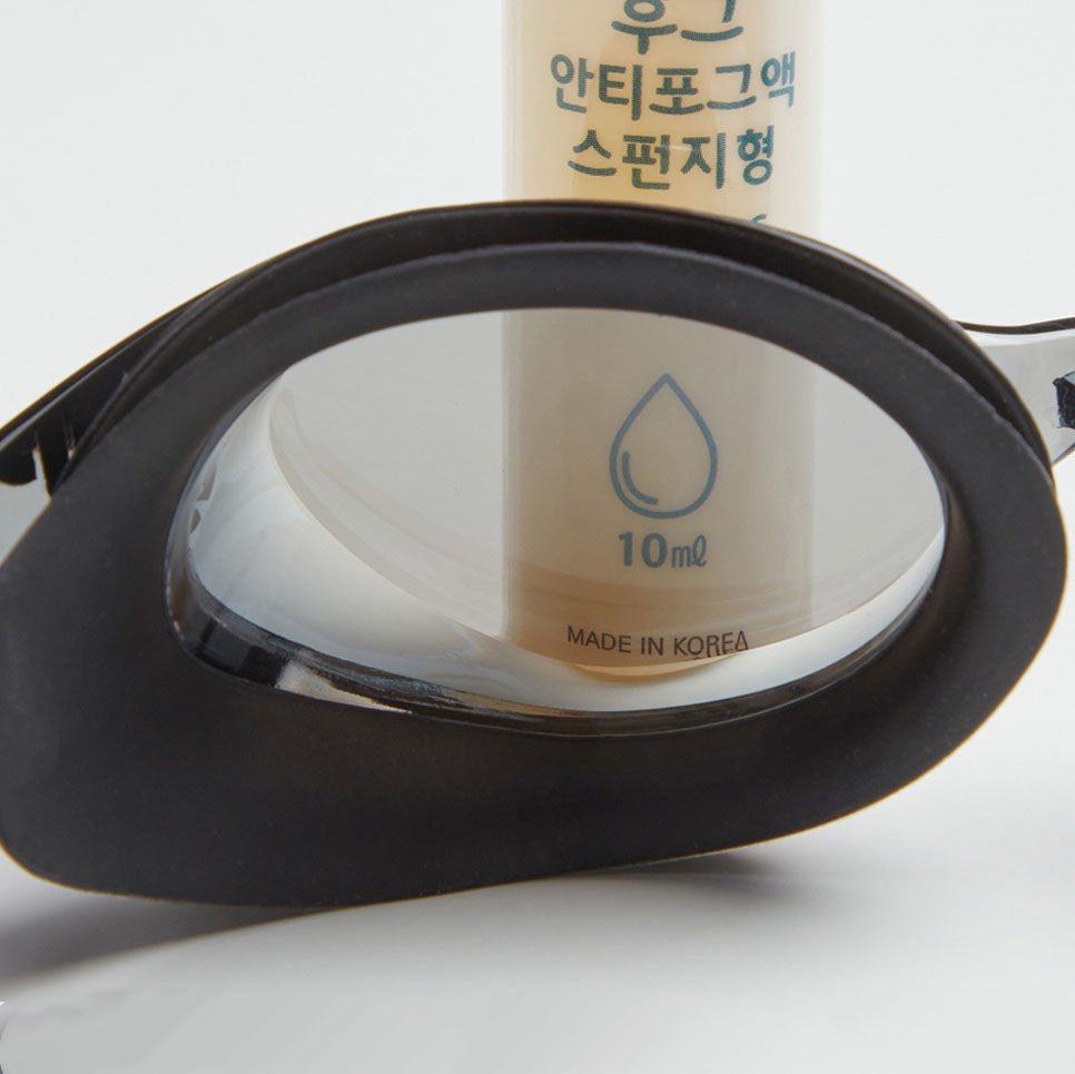 Lunettes de Natation Caoutchouc Noir Adulte (CAIN_BKSL)