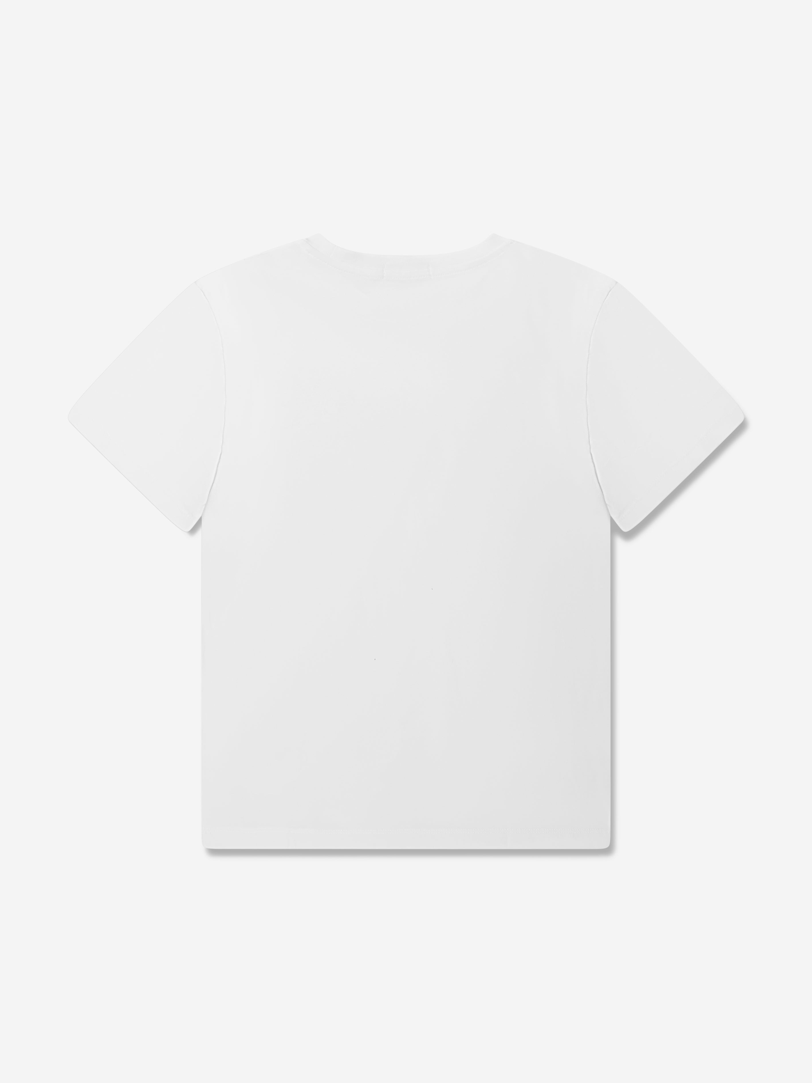 Calvin Klein Boys Chest Monogram T-Shirt in White