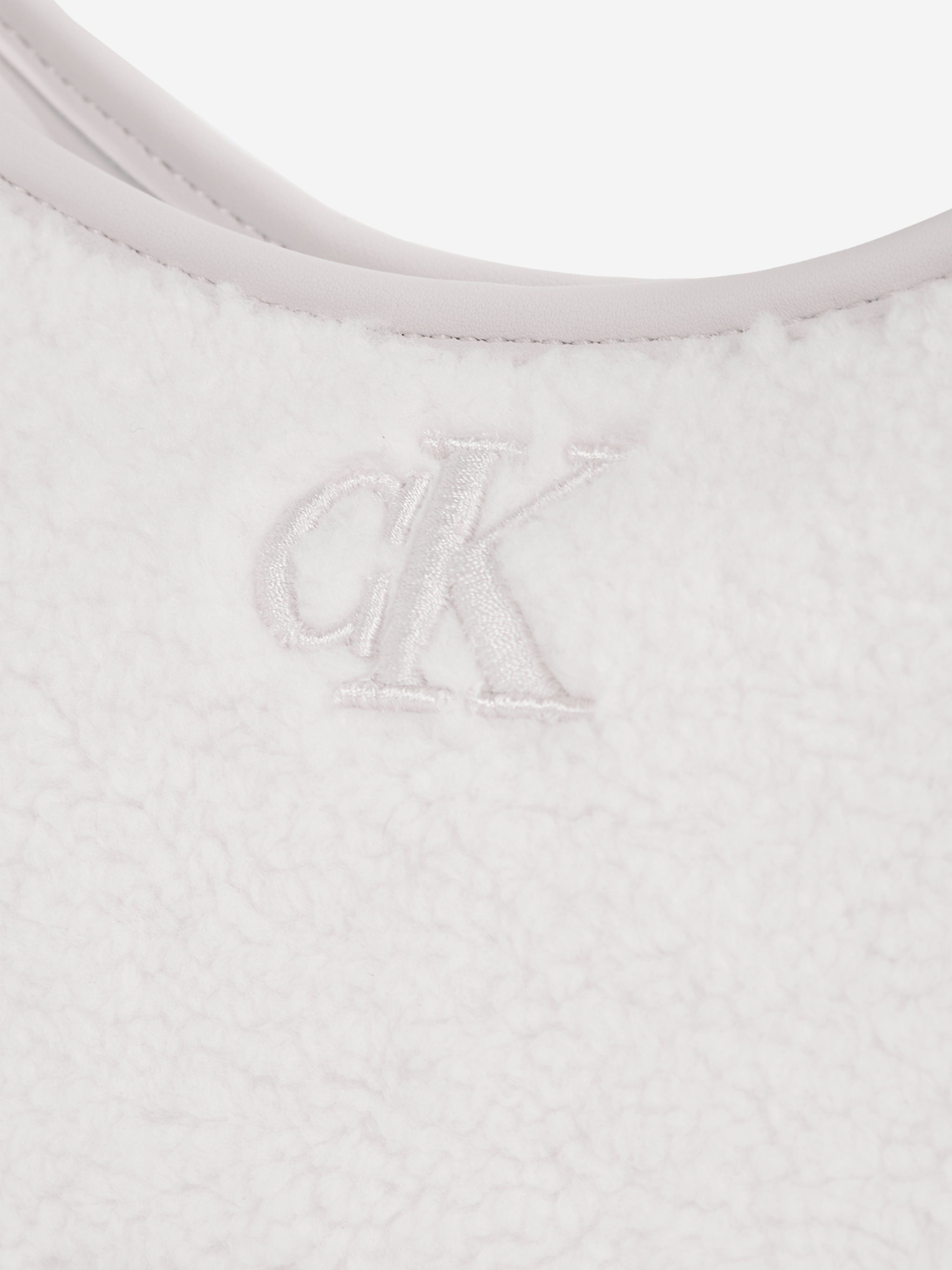 Calvin Klein Girls Teddy Shoulder Bag in Ivory (25cm)