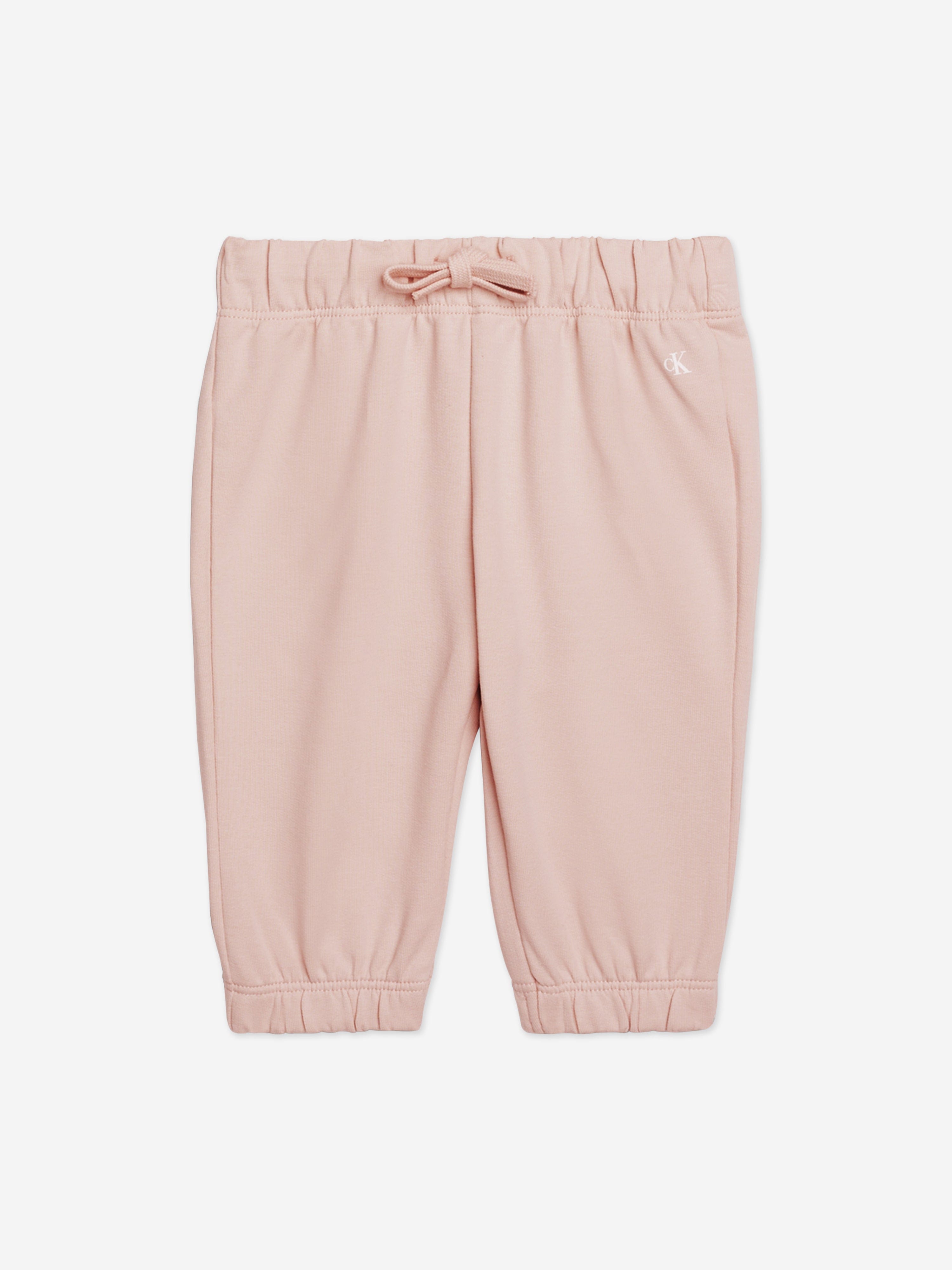 Calvin Klein Baby Girls Monogram Tracksuit in Pink