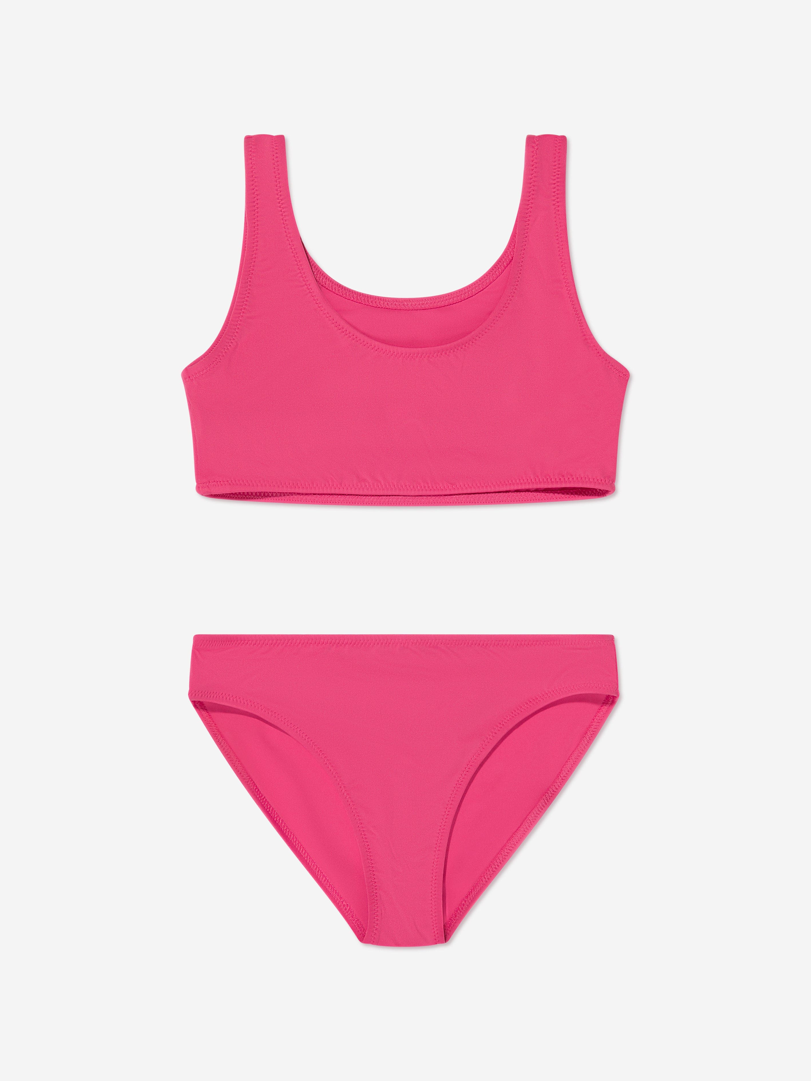 Calvin Klein Girls Bralette Bikini in Pink