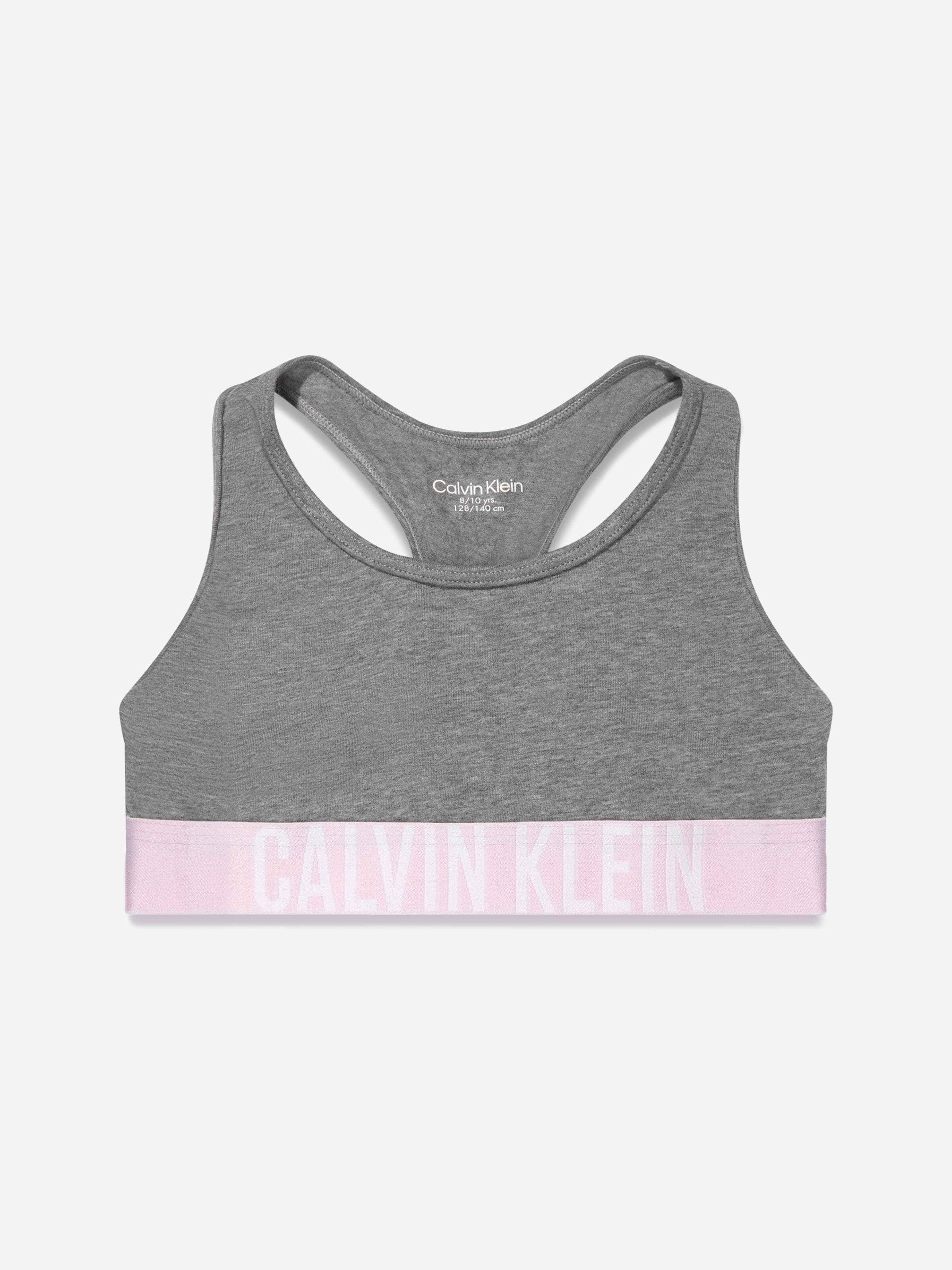 Calvin Klein Girls 3 Pack Bralette Set in White