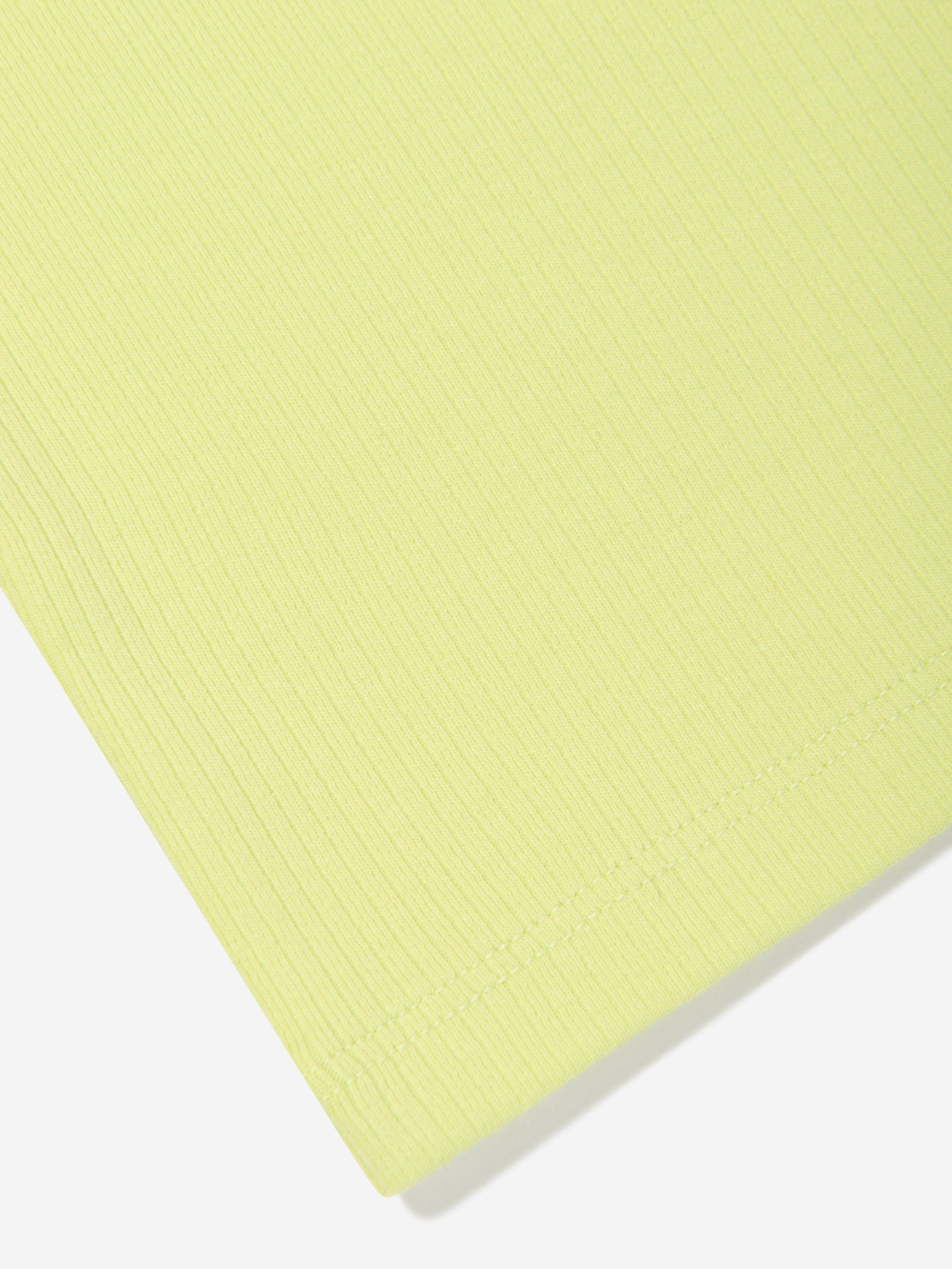 Converse Girls Polo Rib Tank Top in Yellow