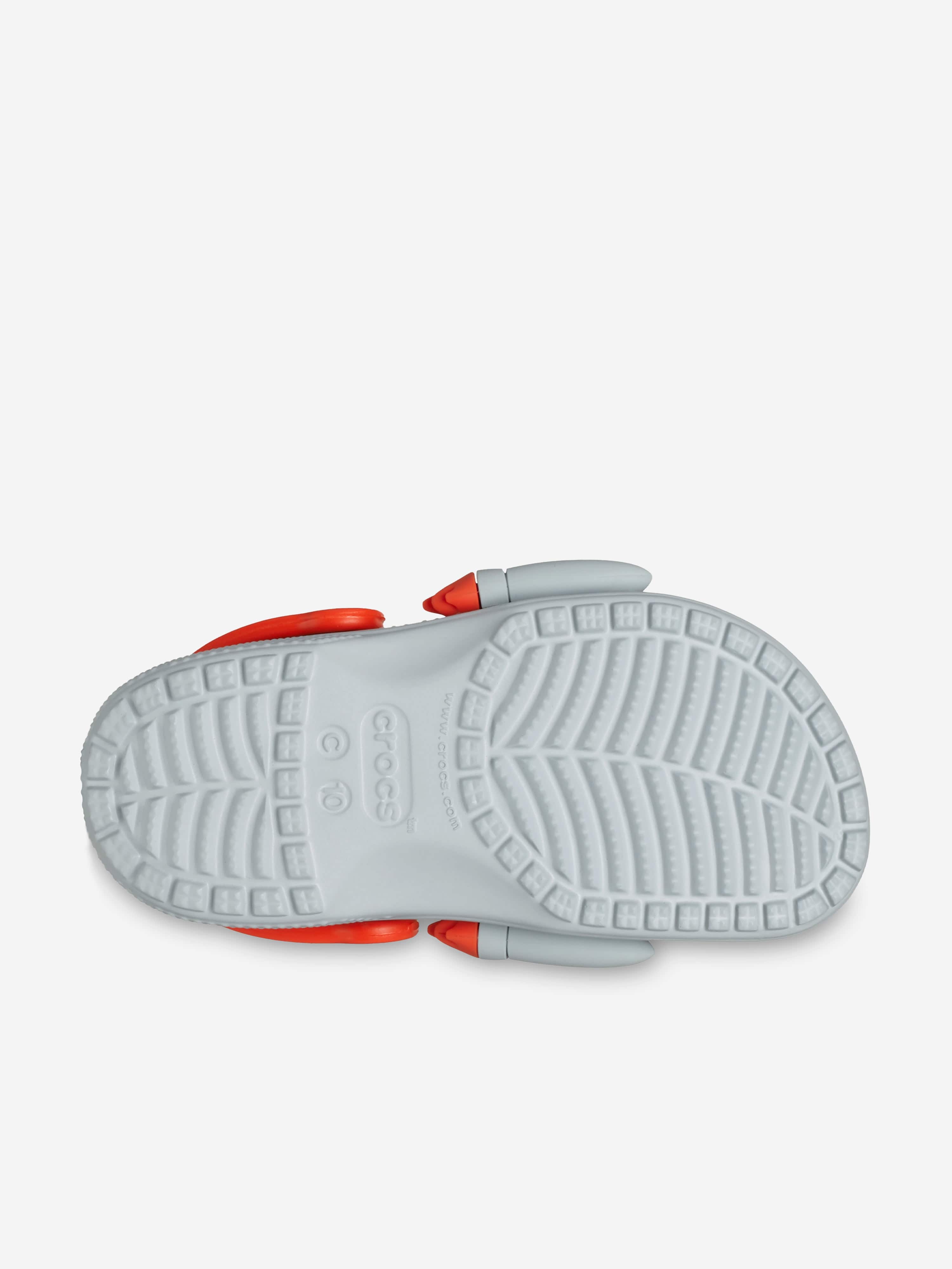 Boys Classic Rocket Ship Clog in Grey