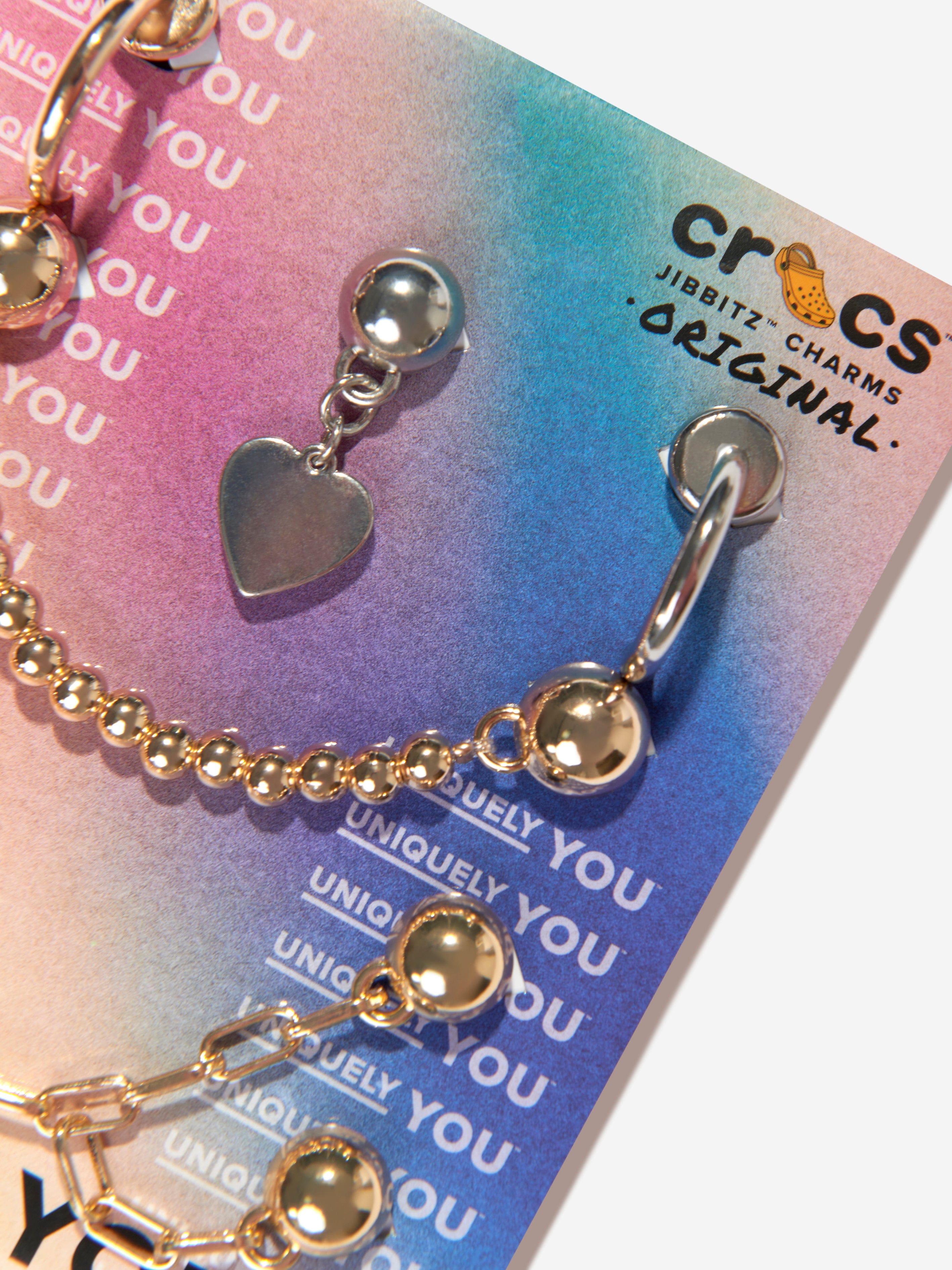 Crocs Girls Cool Festival Jibbitz™ Charm 5 Pack in Multicolour