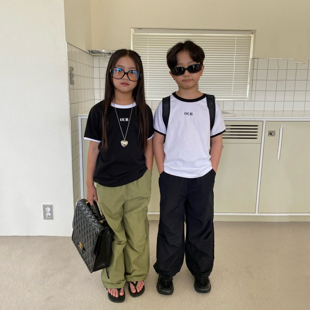 Boys & Girls Black Trousers