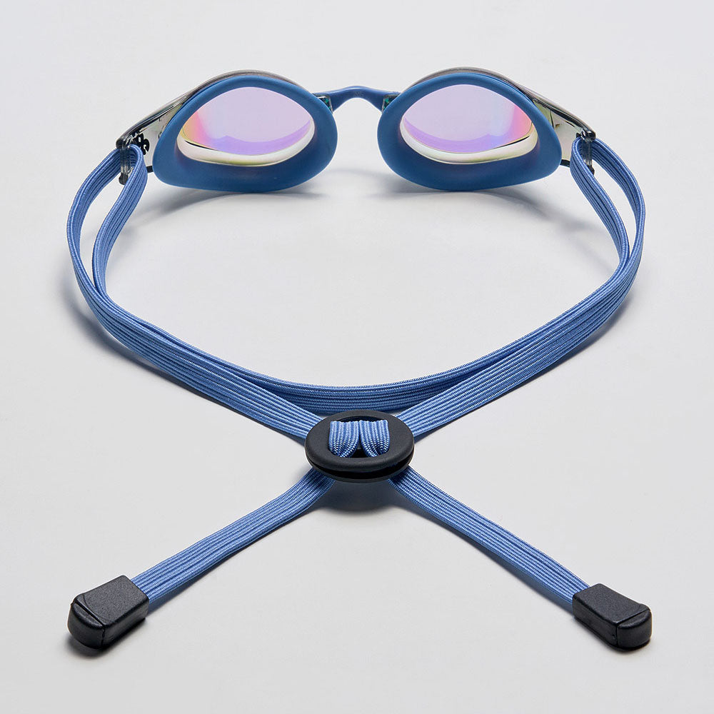 Lunettes de natation pour adulte en caoutchouc bleu (DALI_BKGN)