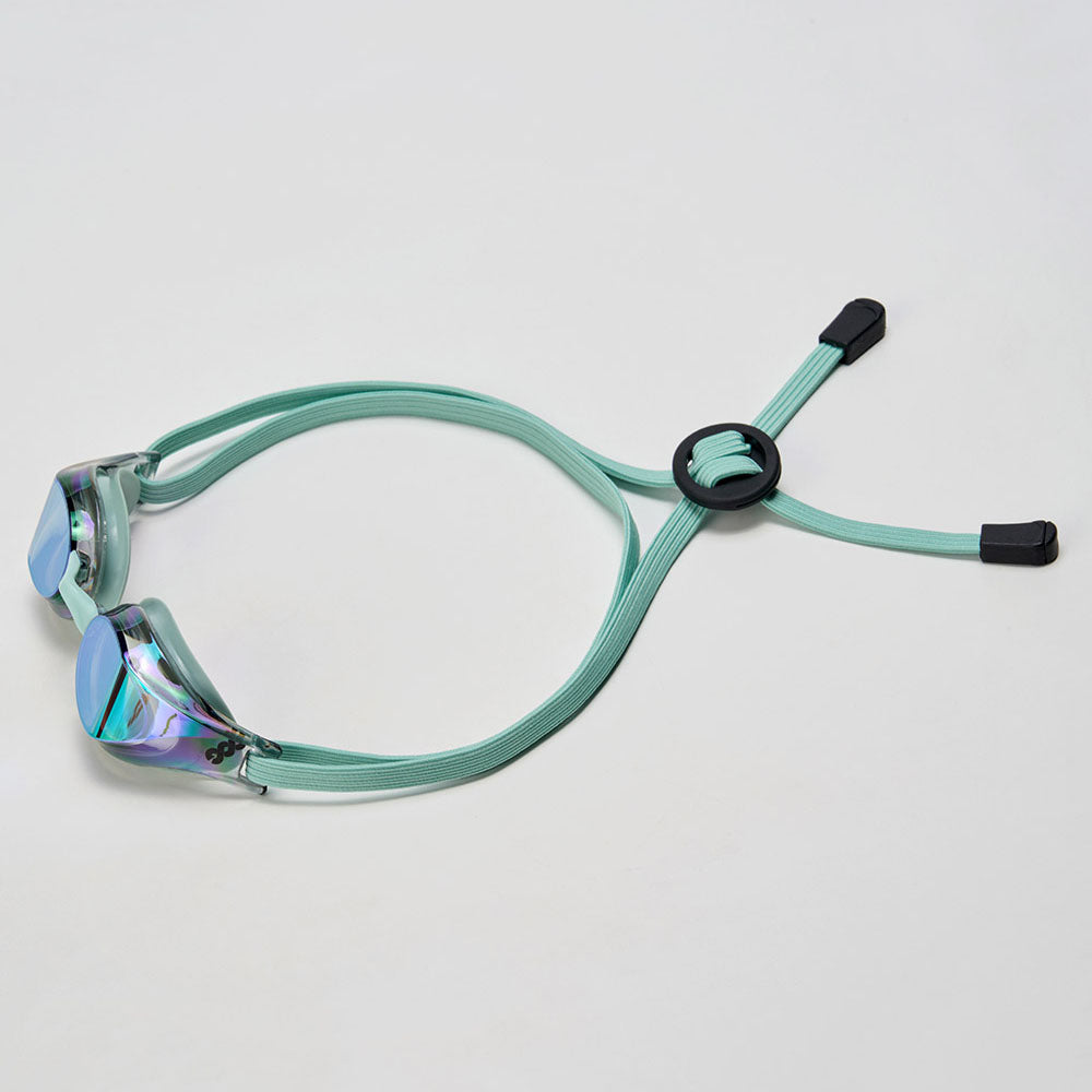 Lunettes de natation en caoutchouc vert pour adultes (DALI_BKOV)