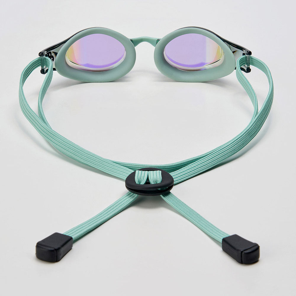 Lunettes de natation en caoutchouc vert pour adultes (DALI_BKOV)