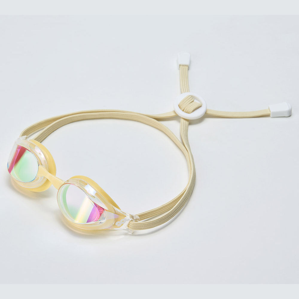 Adult Yellow Rubber Ring Racing Goggles(DALI_WHBT)