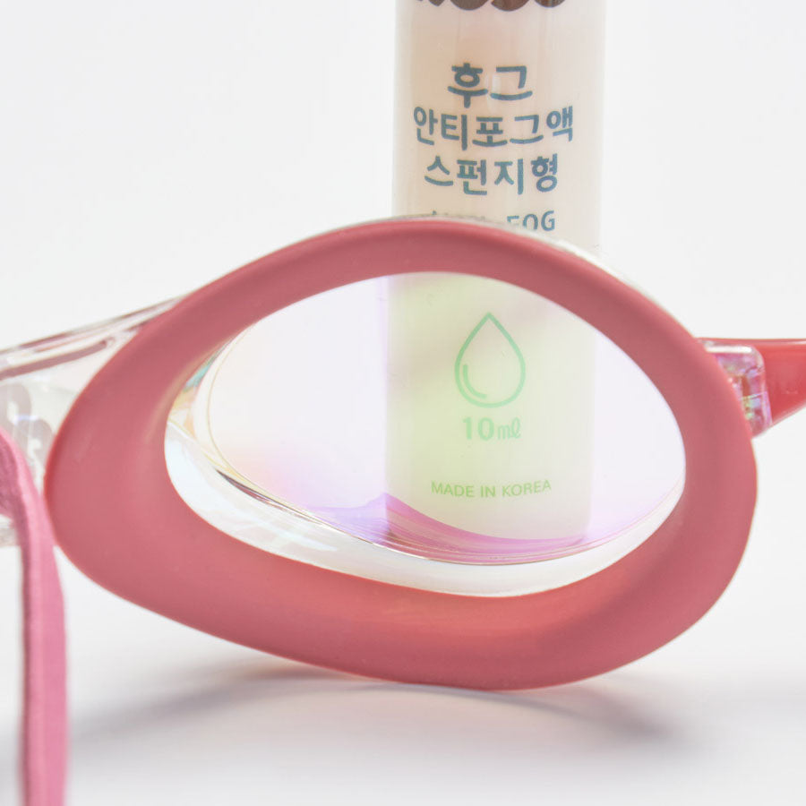 Lunettes de natation roses en caoutchouc pour adultes (DALI_WHDR)