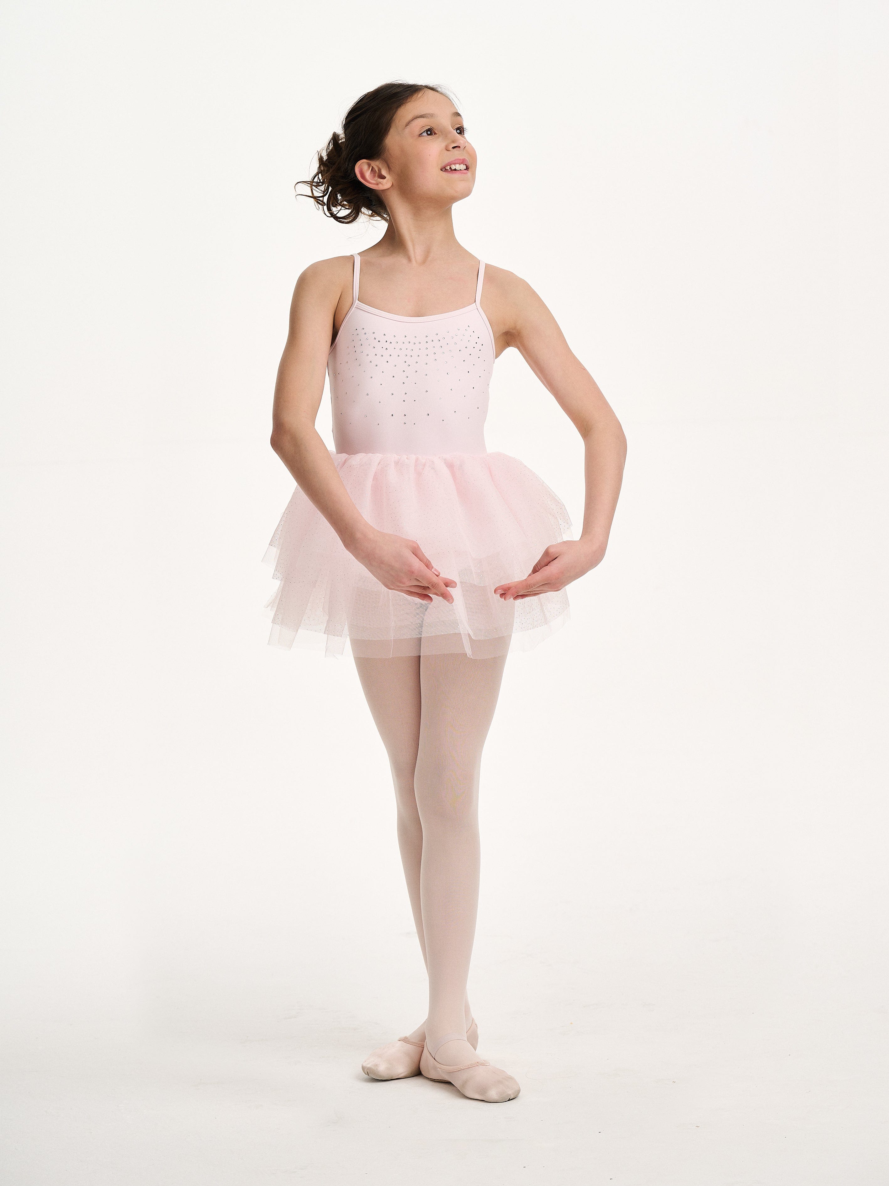 Danskin Girls Jete Bow Back Tutu in Pink