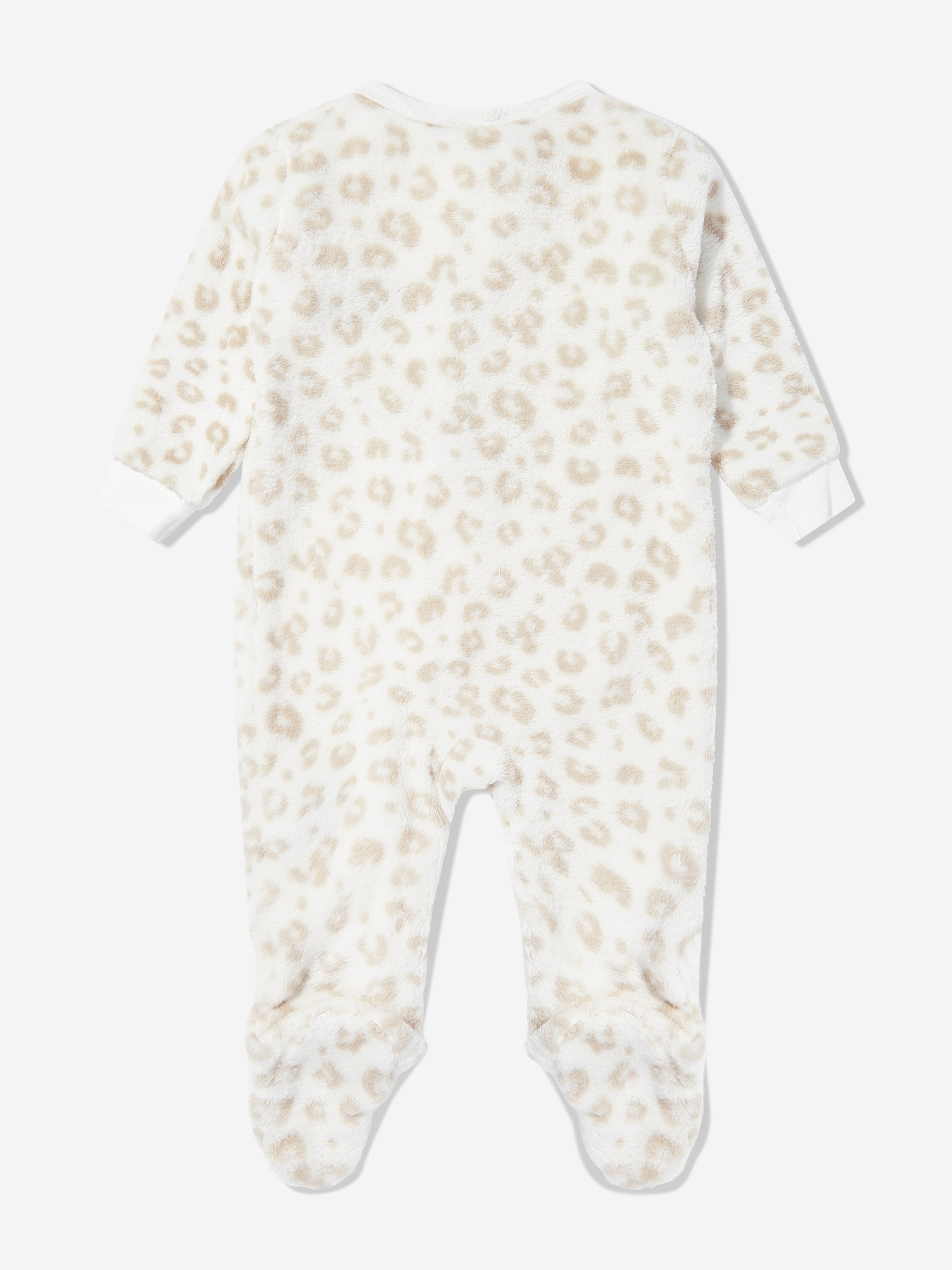 DKNY Baby Logo Babygrow in Ivory