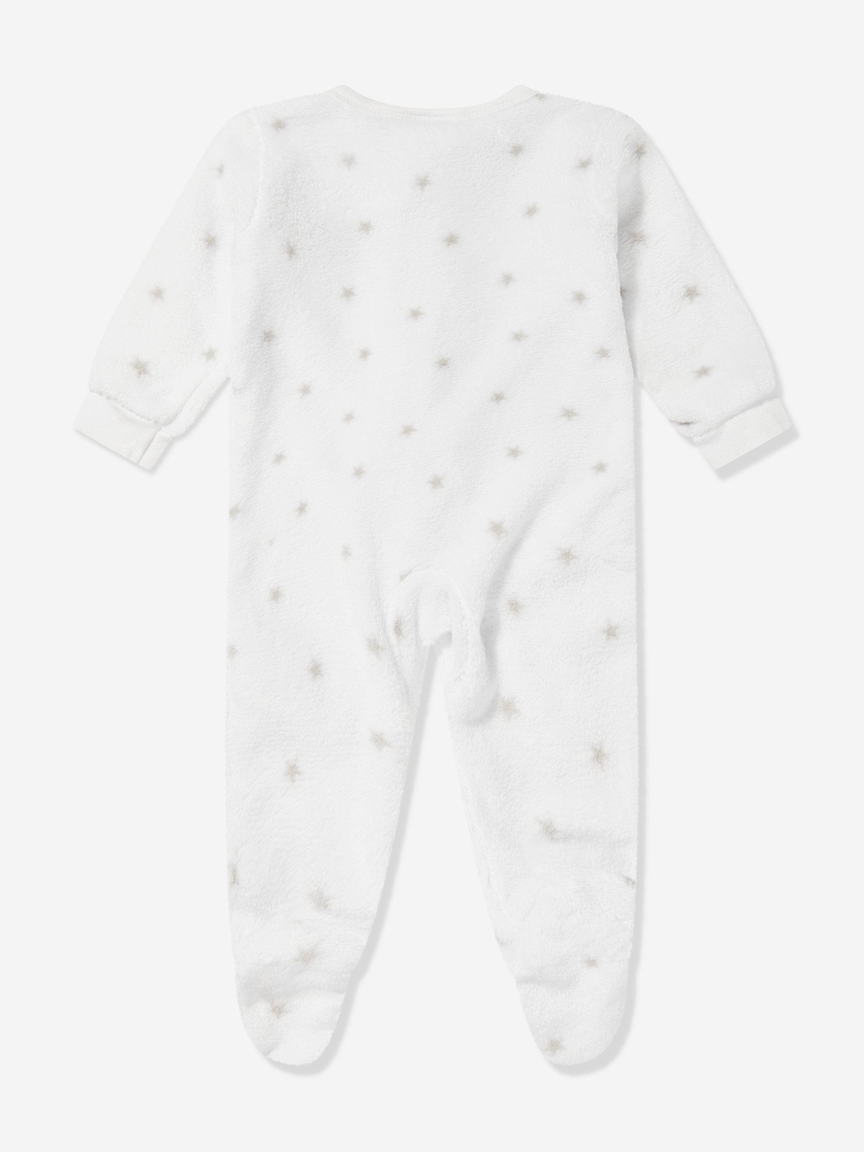 DKNY Baby Logo Star Babygrow in White