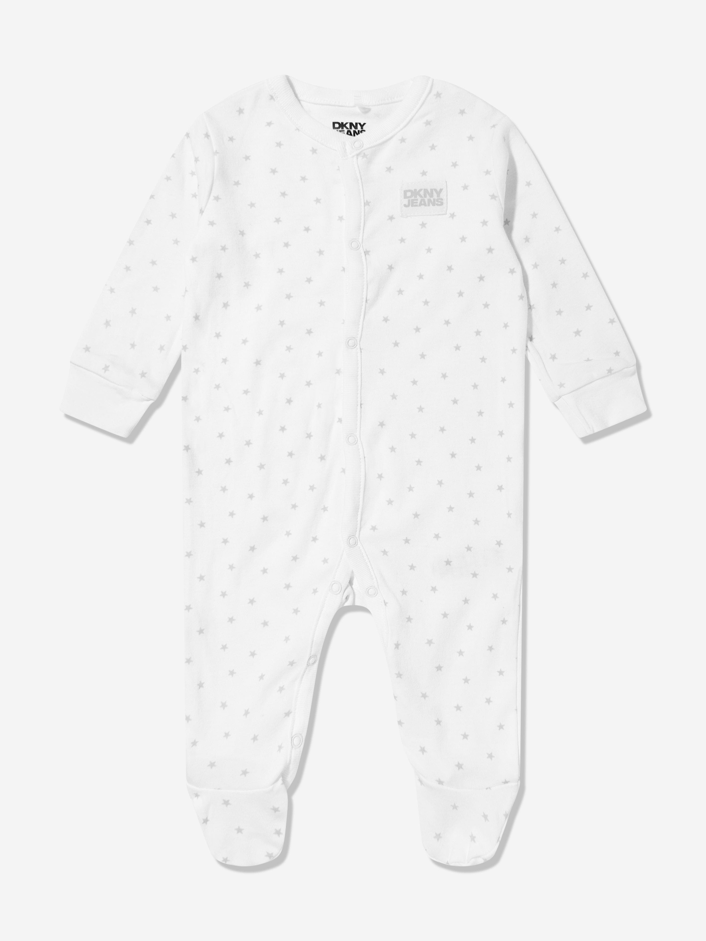 DKNY Baby 3 Piece Babygrow Set in Grey