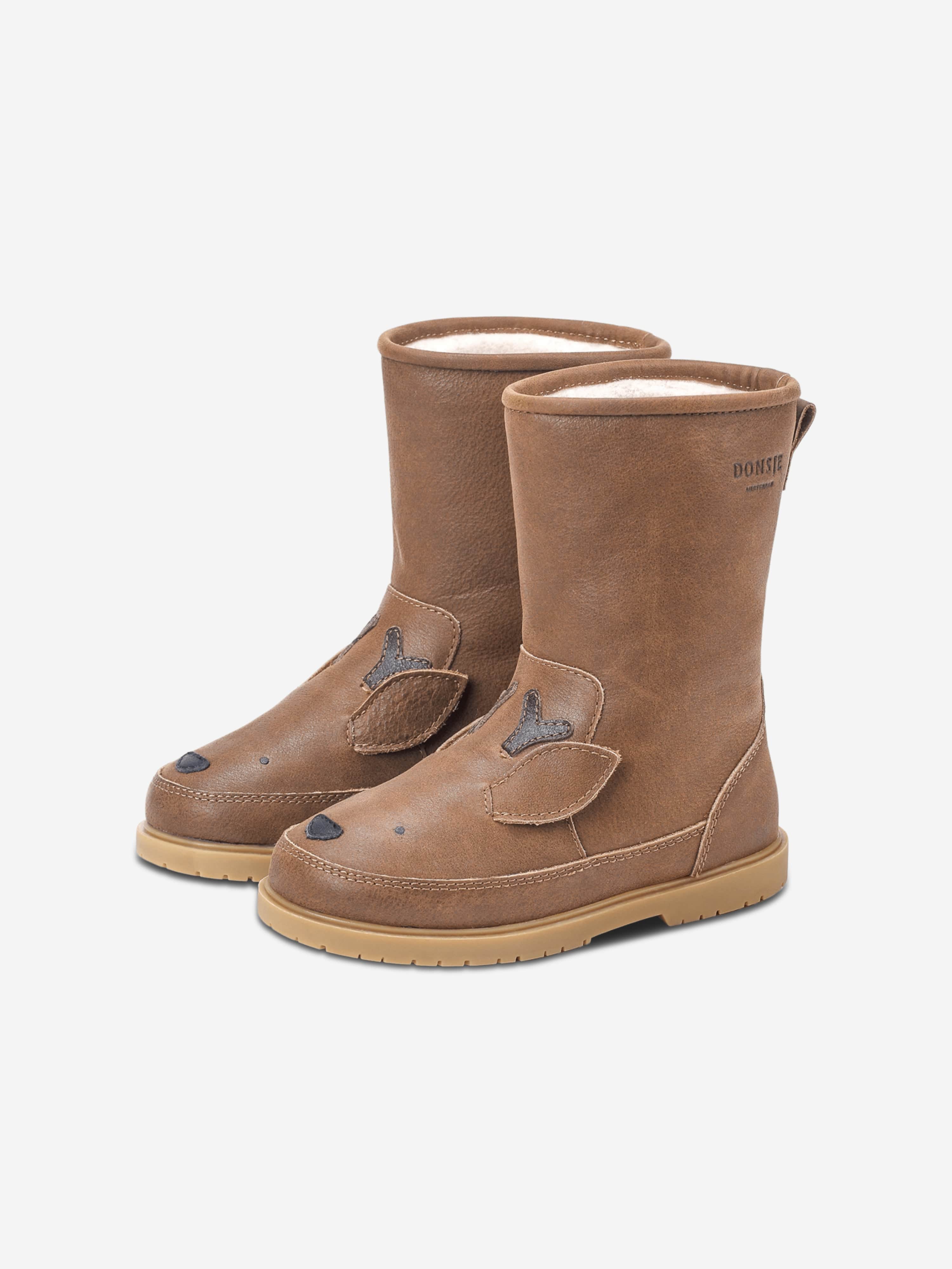 Boys Wadudu Special Stag Boots in Brown