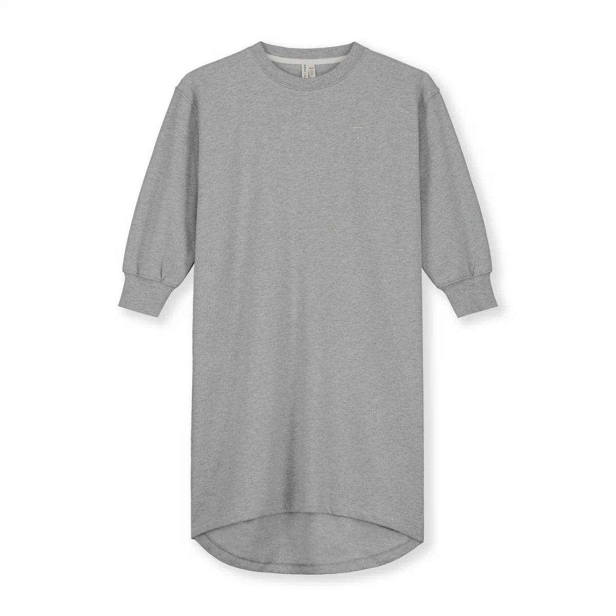 Girls Grey Cotton Dress