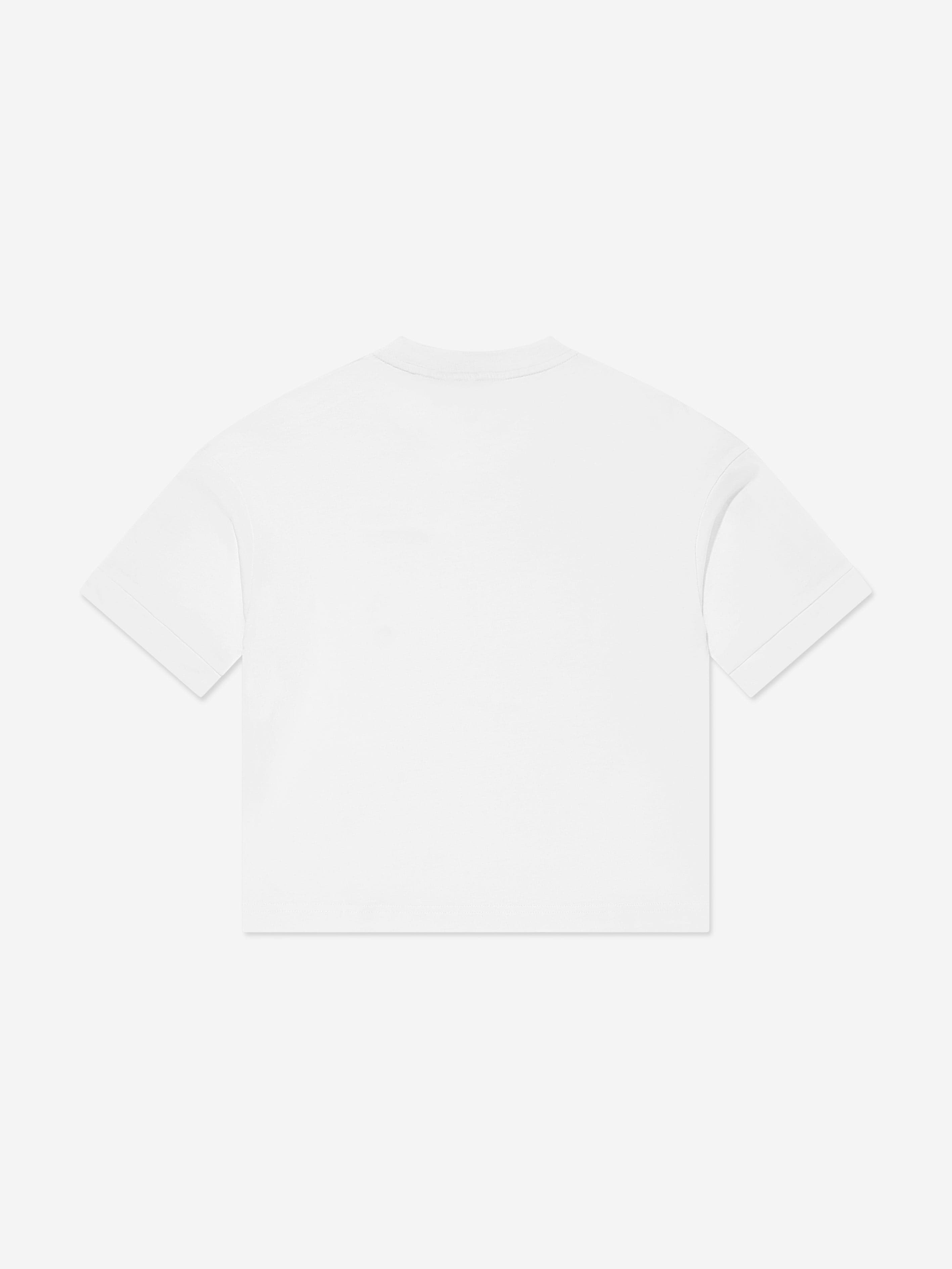 Boys Logo T-Shirt in White
