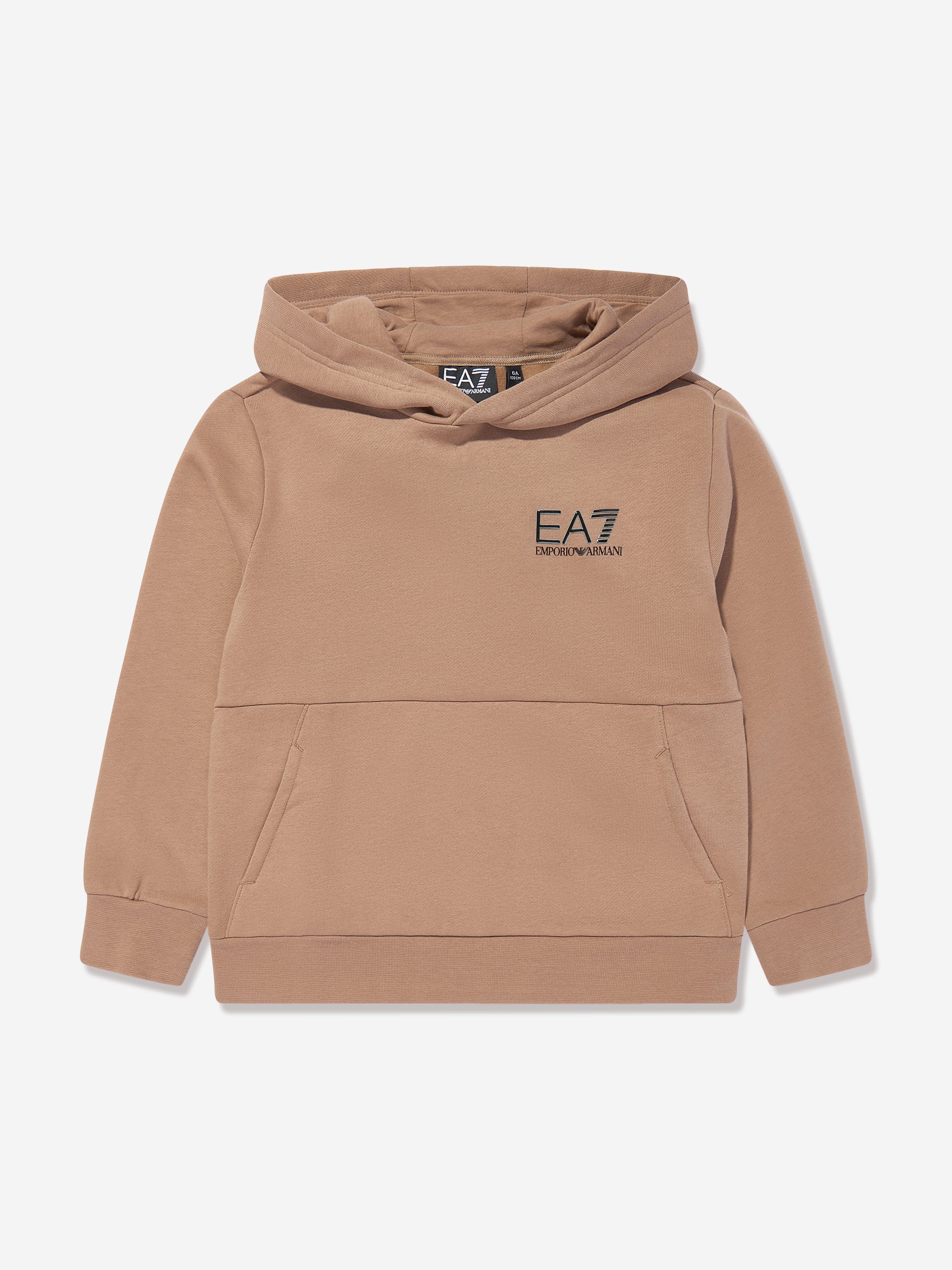 Boys Logo Tracksuit in Beige