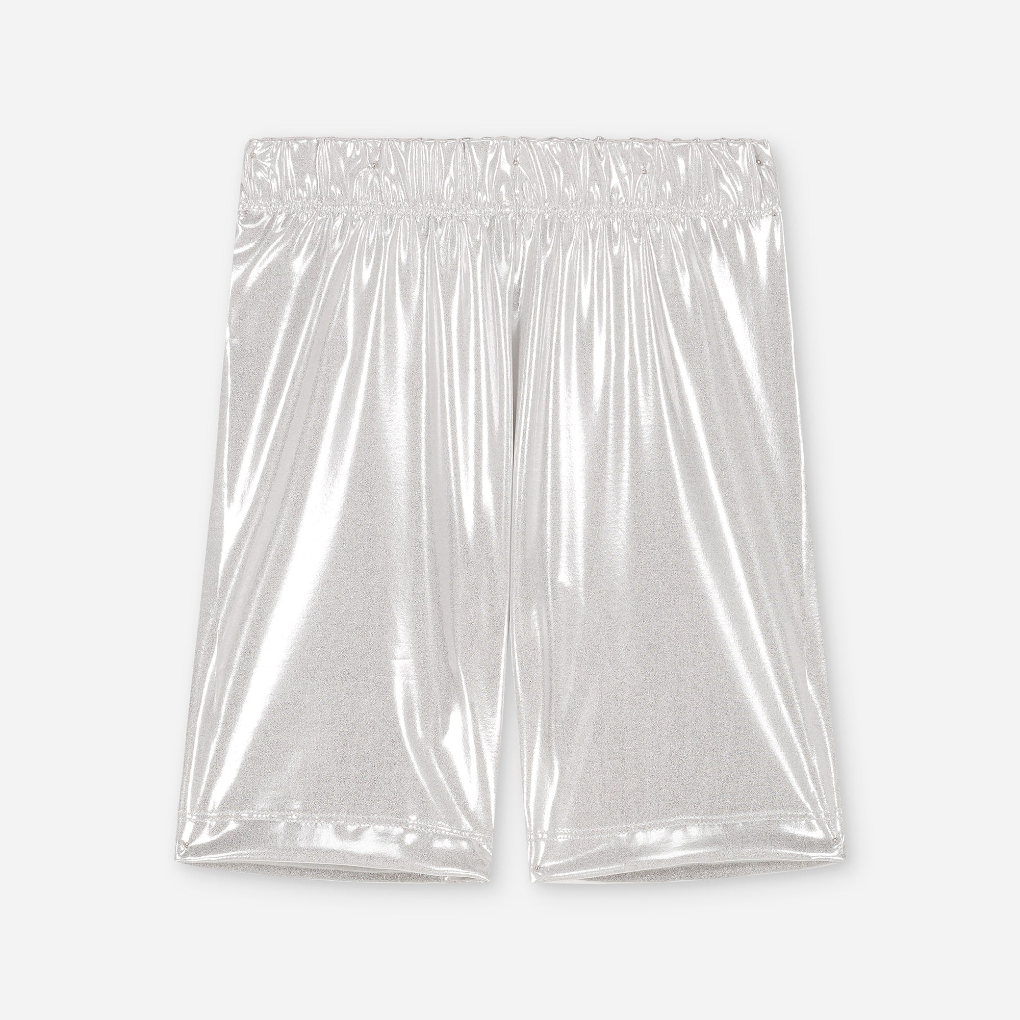 Girls Silver Swim Shorts