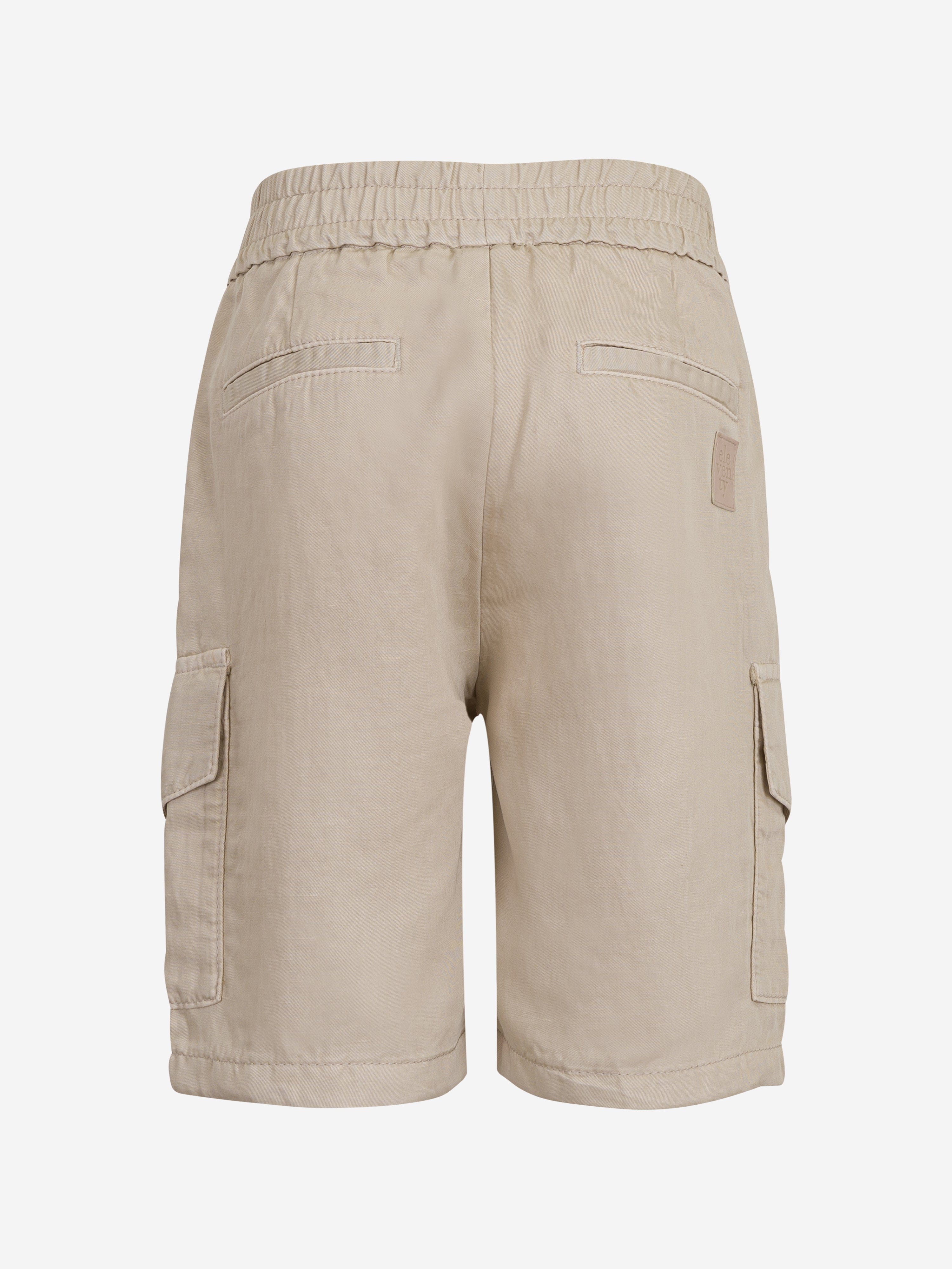 Boys Cargo Shorts in Beige