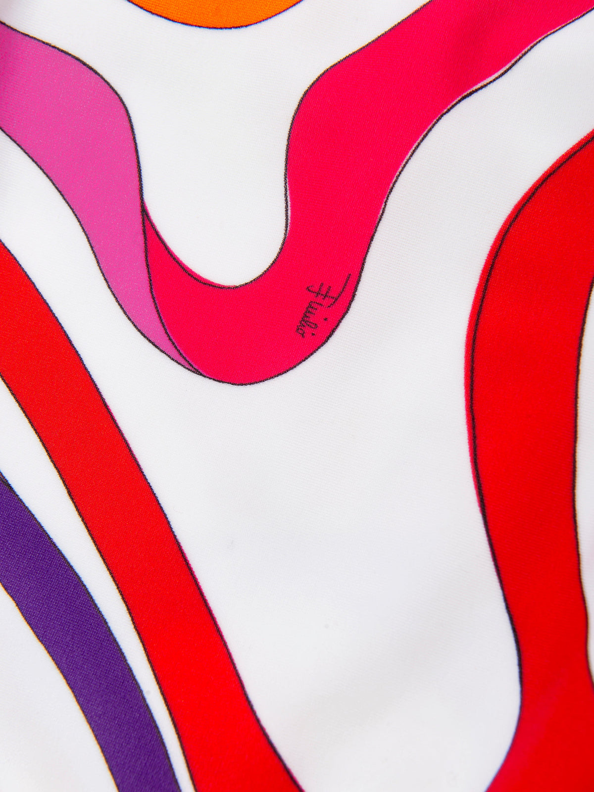 Maillot de bain à motifs multicolore pour fille