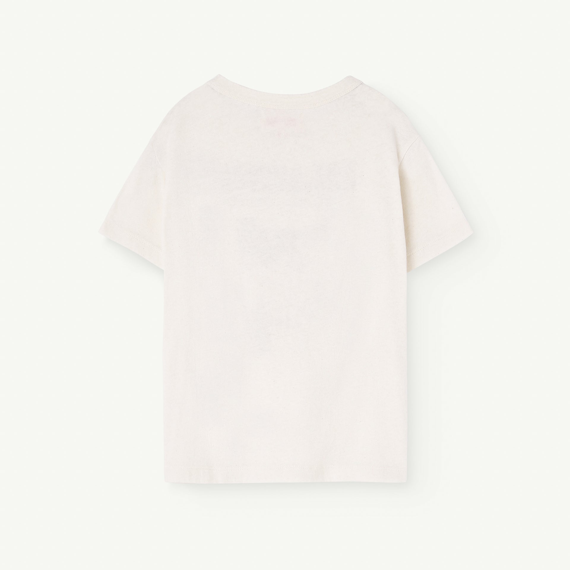 Boys & Girls White Printed Cotton T-Shirt