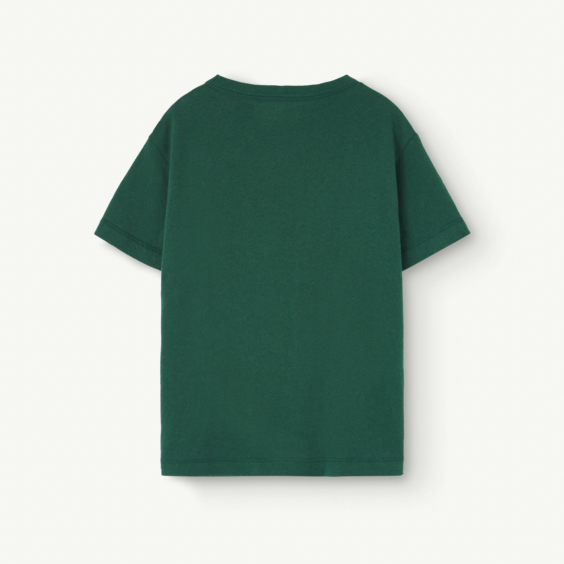 Boys & Girls Green Printed Cotton T-Shirt