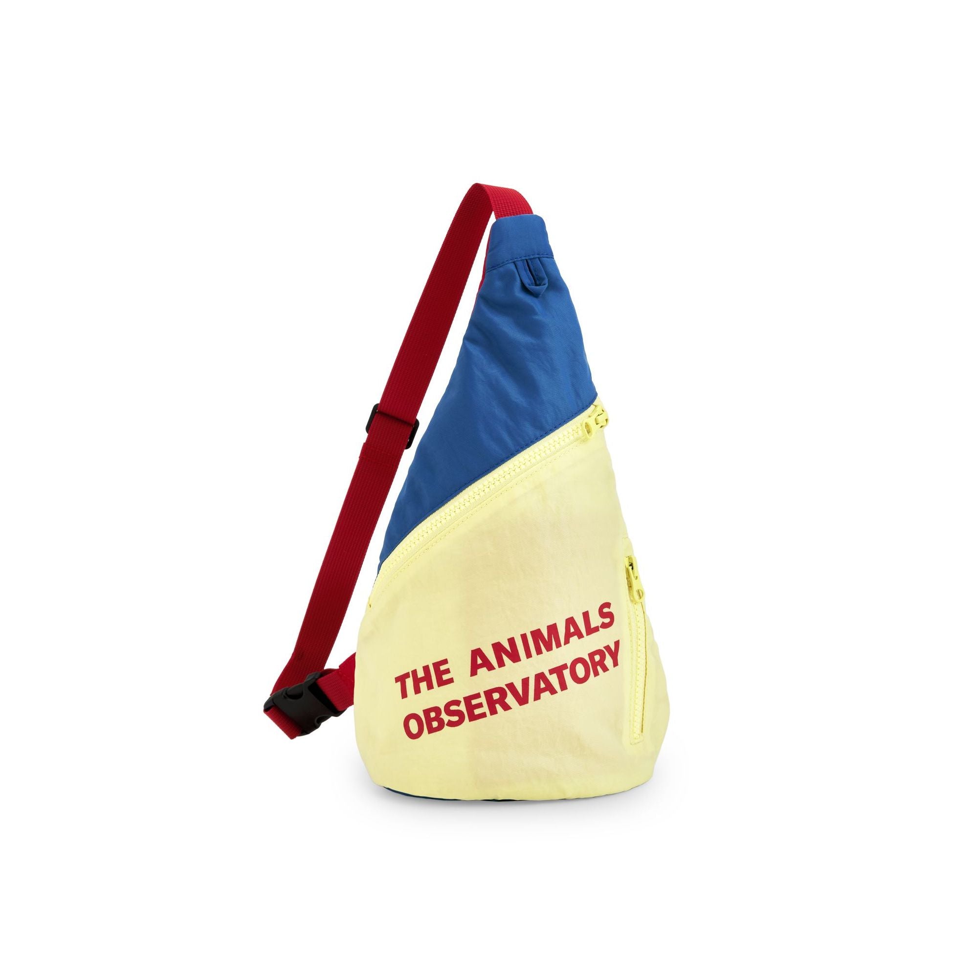 Sac bandoulière unisexe à logo jaune