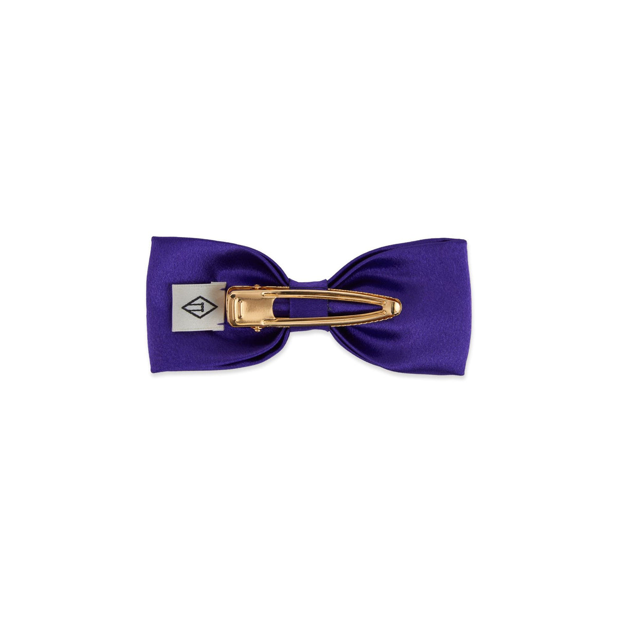 Girls Purple Bow Hair Clip
