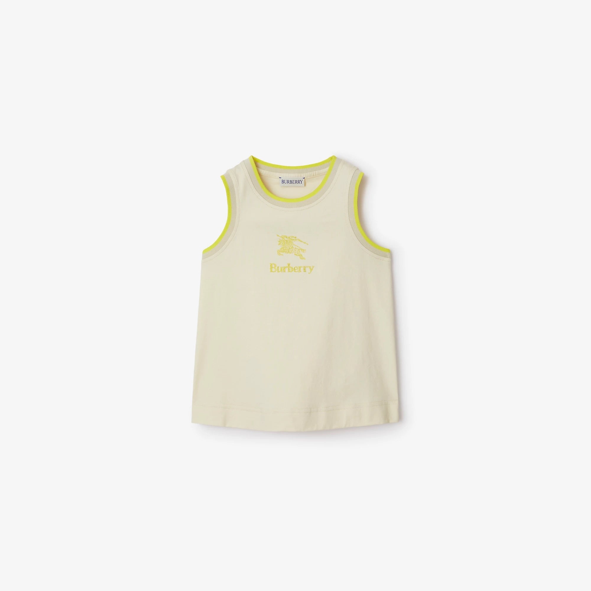 Boys & Girls Beige Cotton Vest