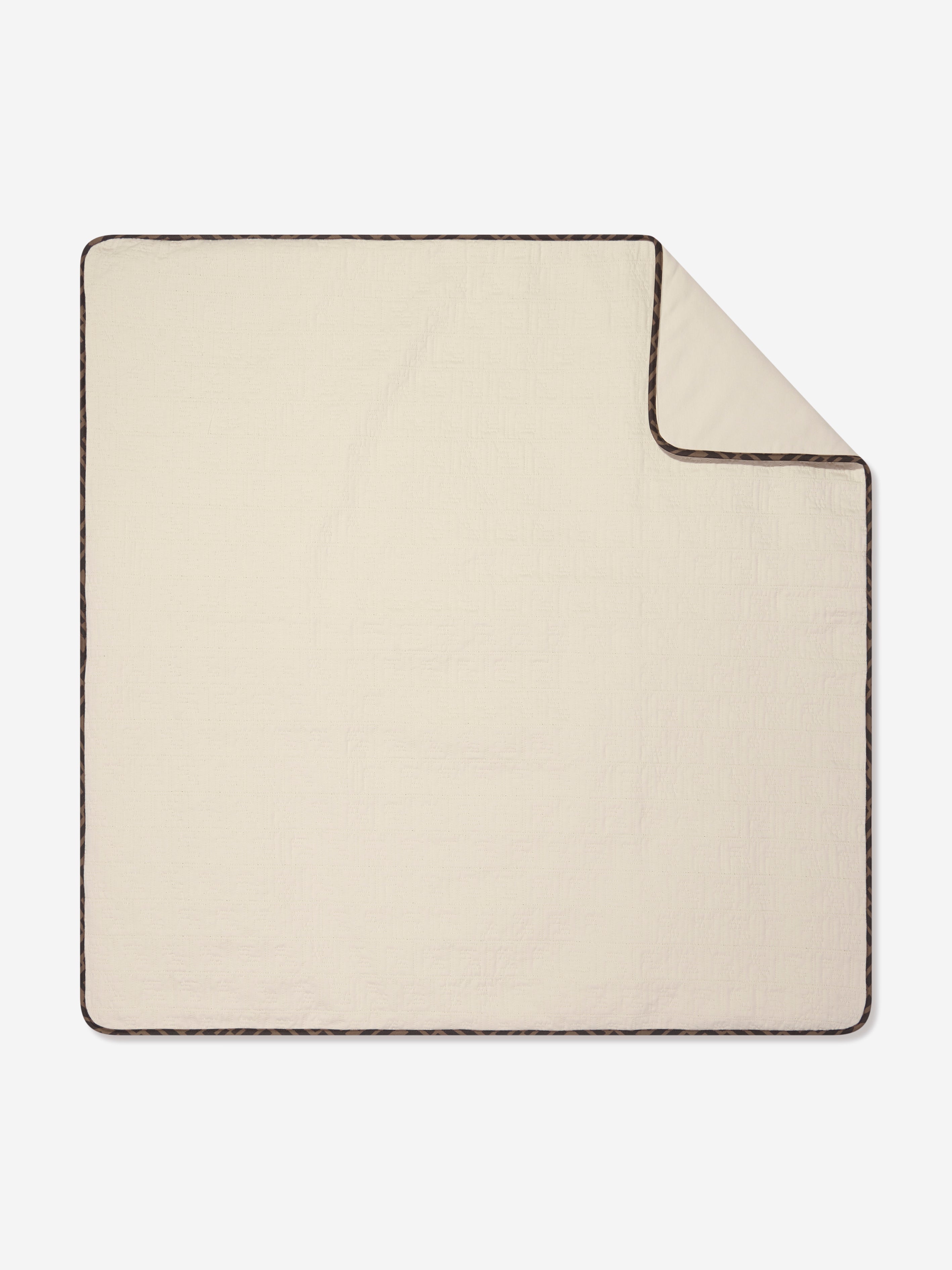 Baby Logo Blanket in Beige