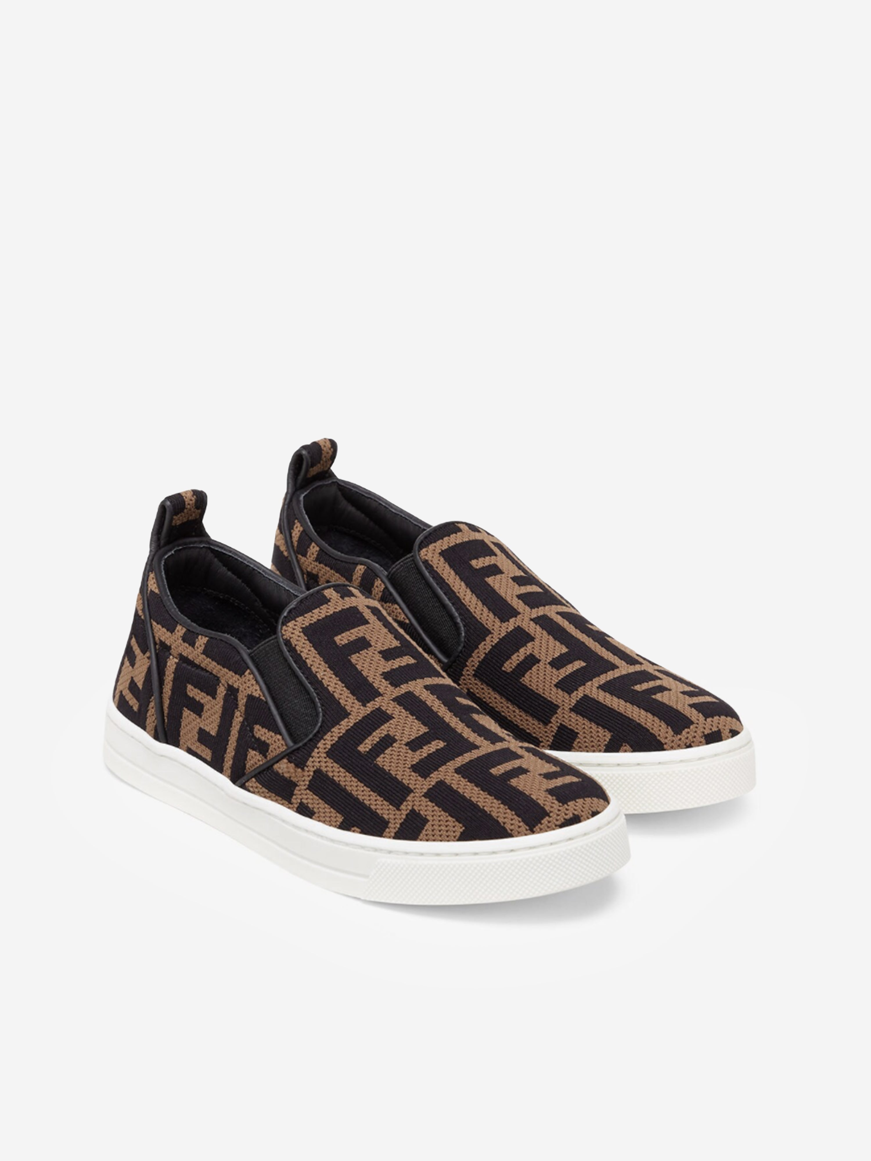 Unisex FF Logo Slip On Trainers