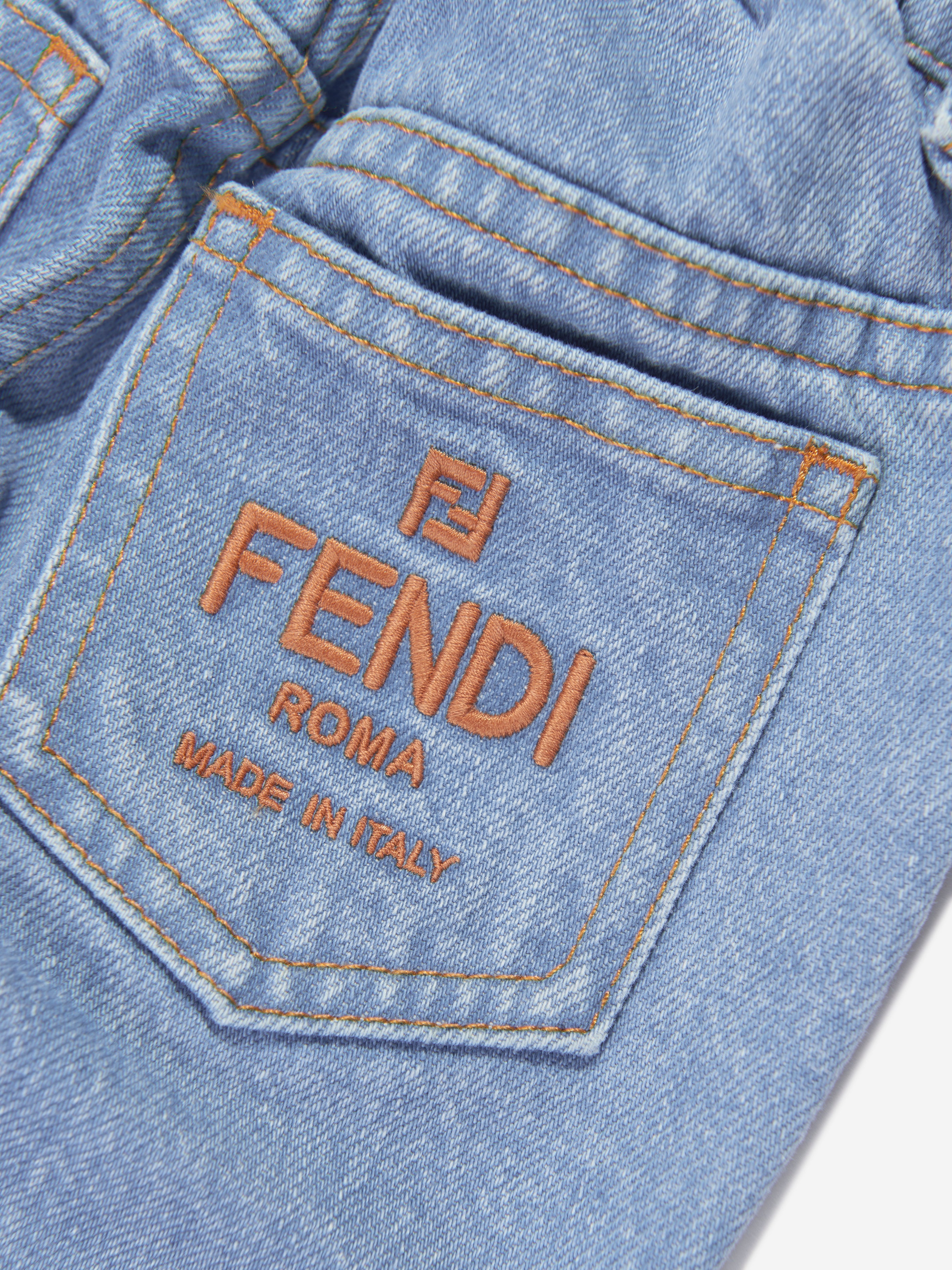 Baby Boys Denim Jeans in Blue