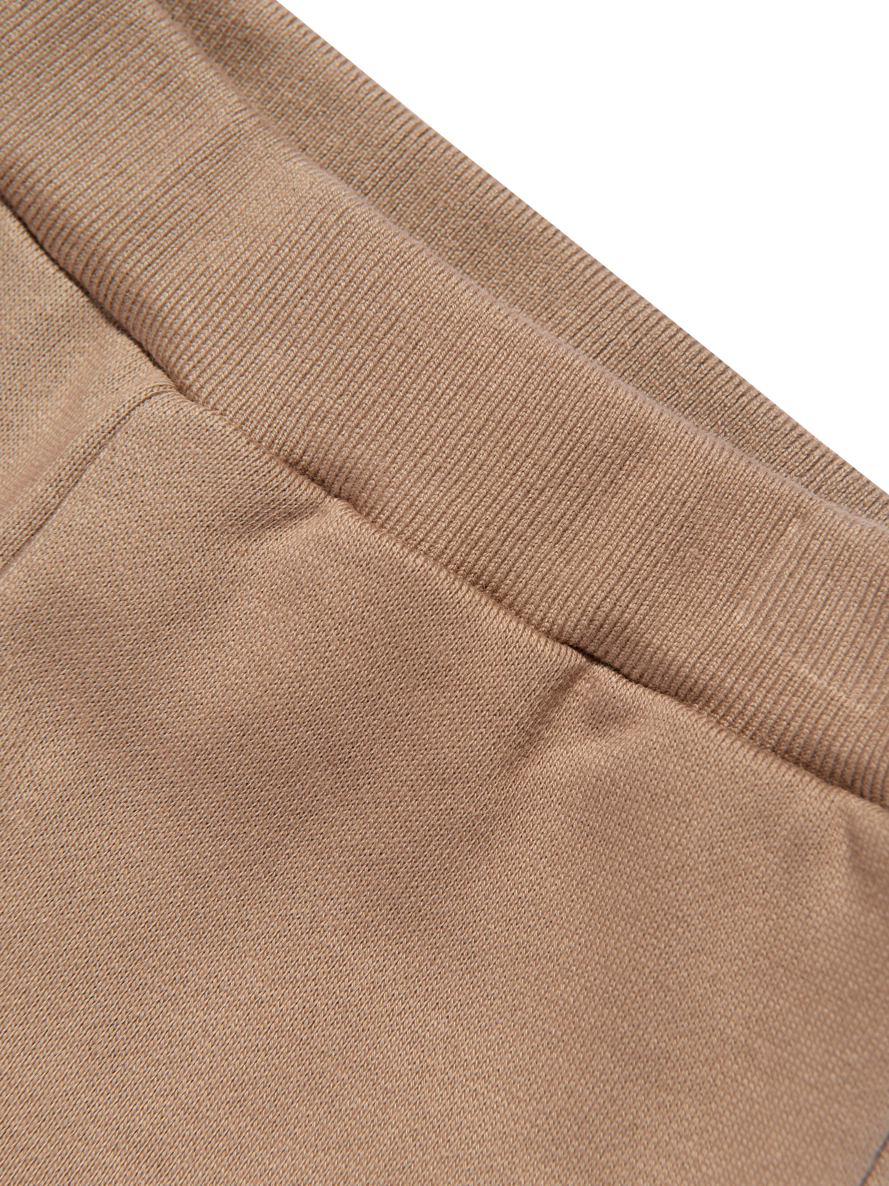 Baby Logo Patch Joggers in Beige