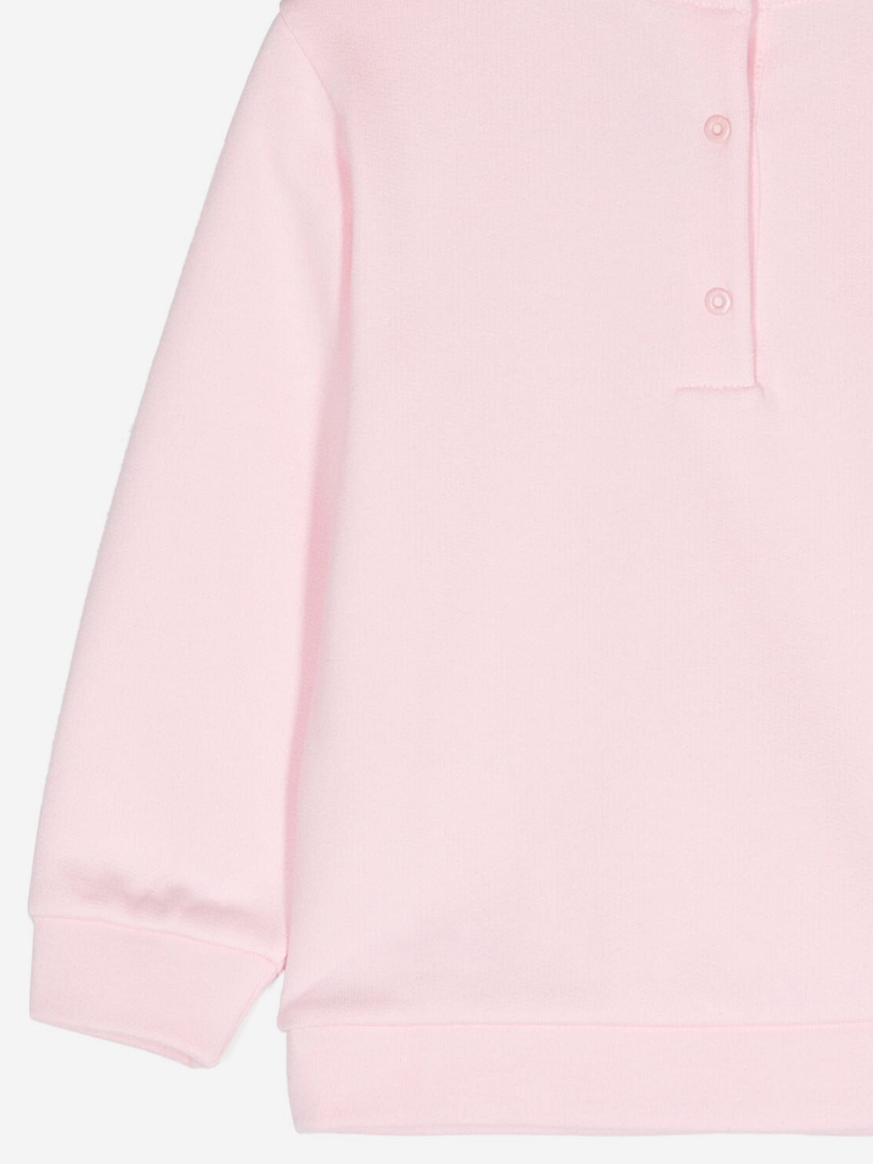 Fendi Baby Girls Logo Sweatshirt in Pink