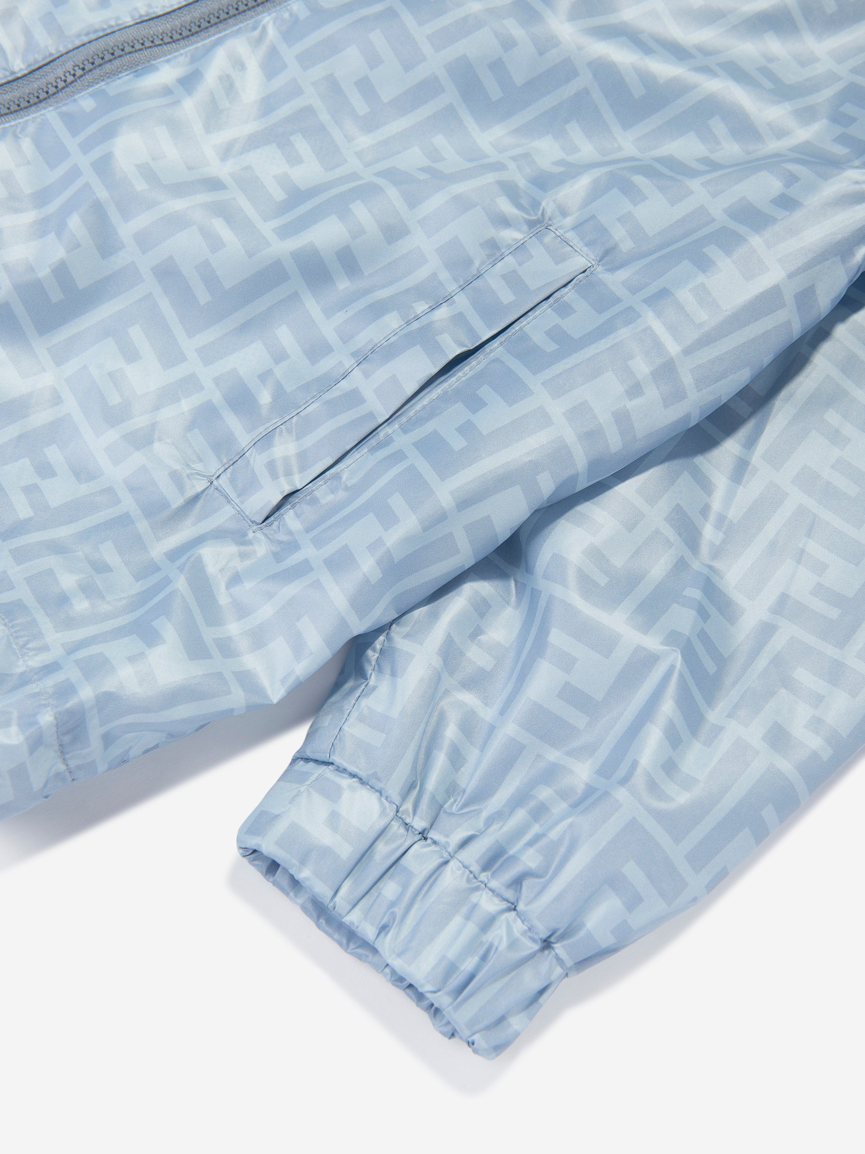 Fendi Kids Ultralight Jacket in Blue