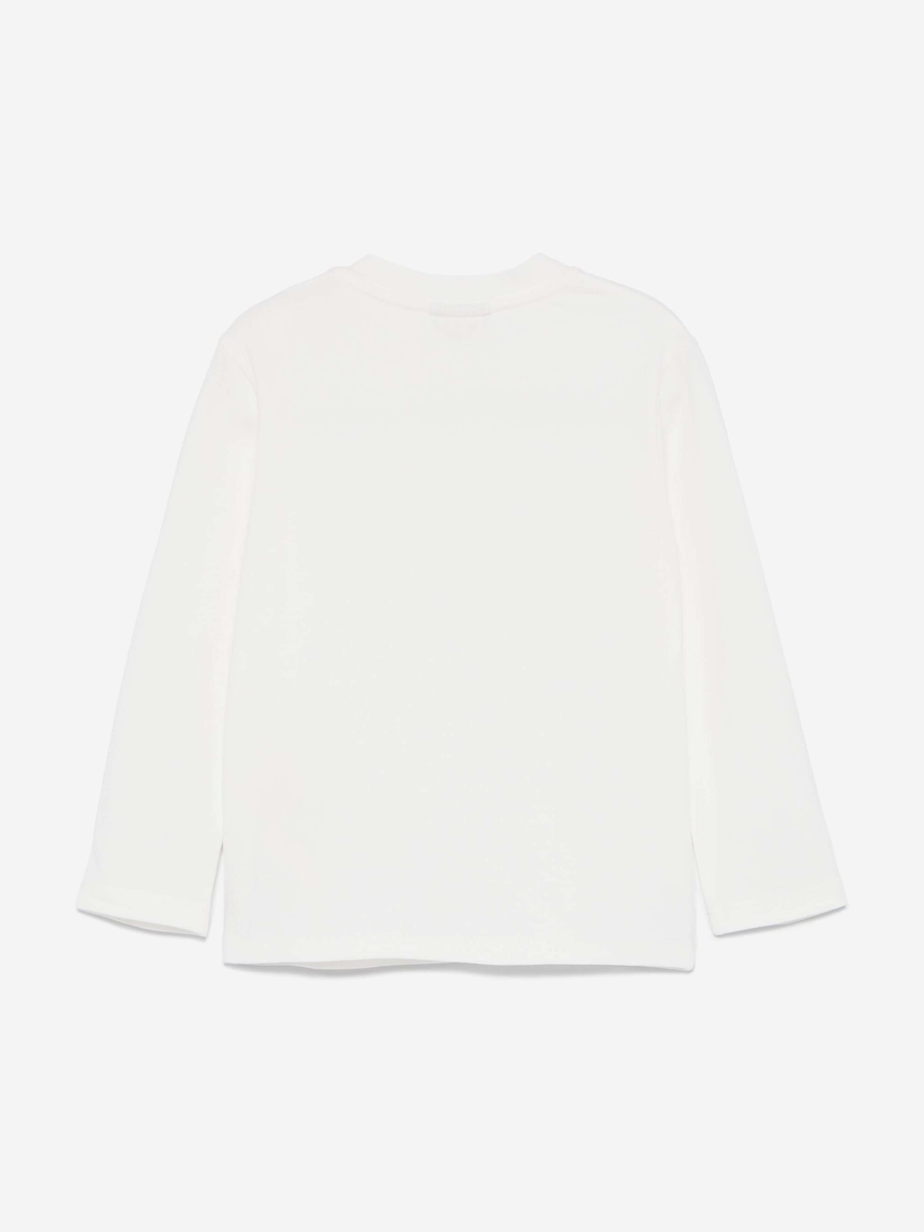 Baby Girls Jersey Stretch Top in White