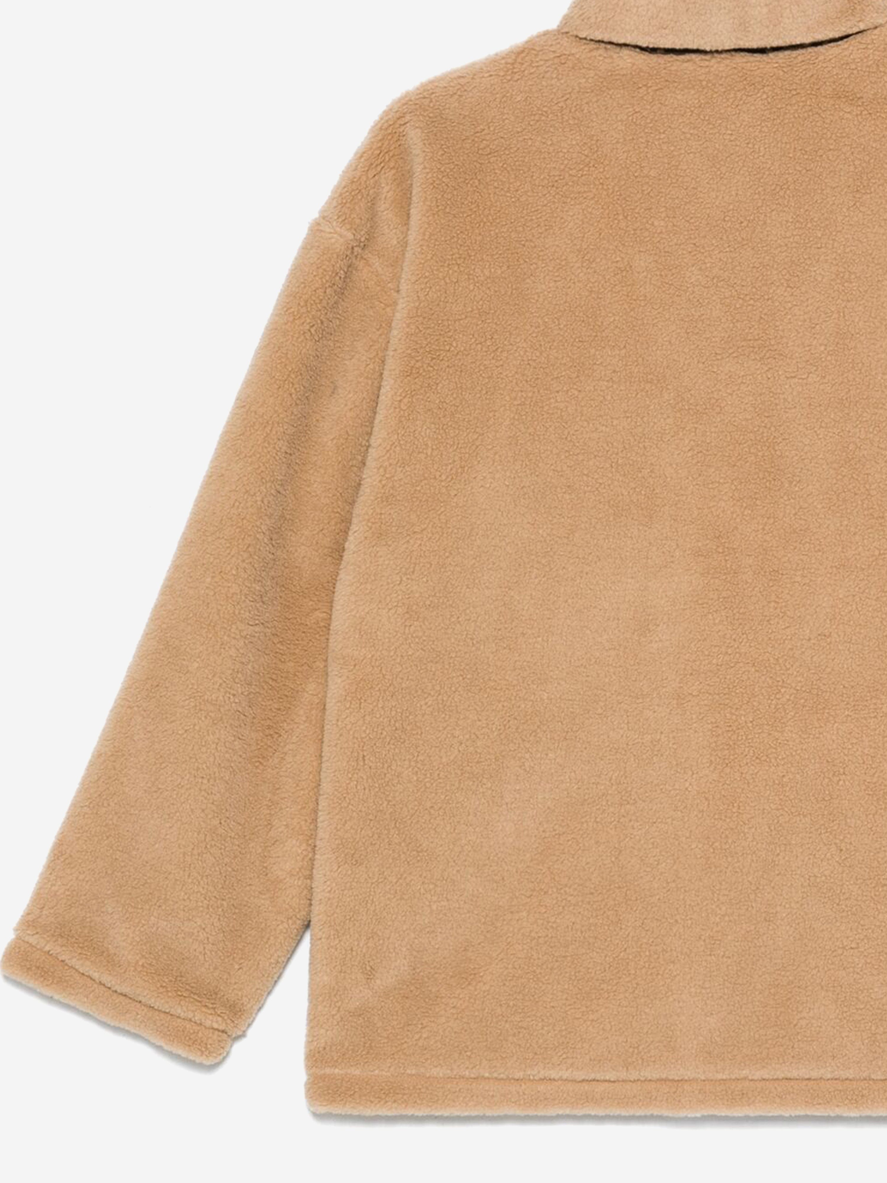 Kids Teddy Jacket in Beige