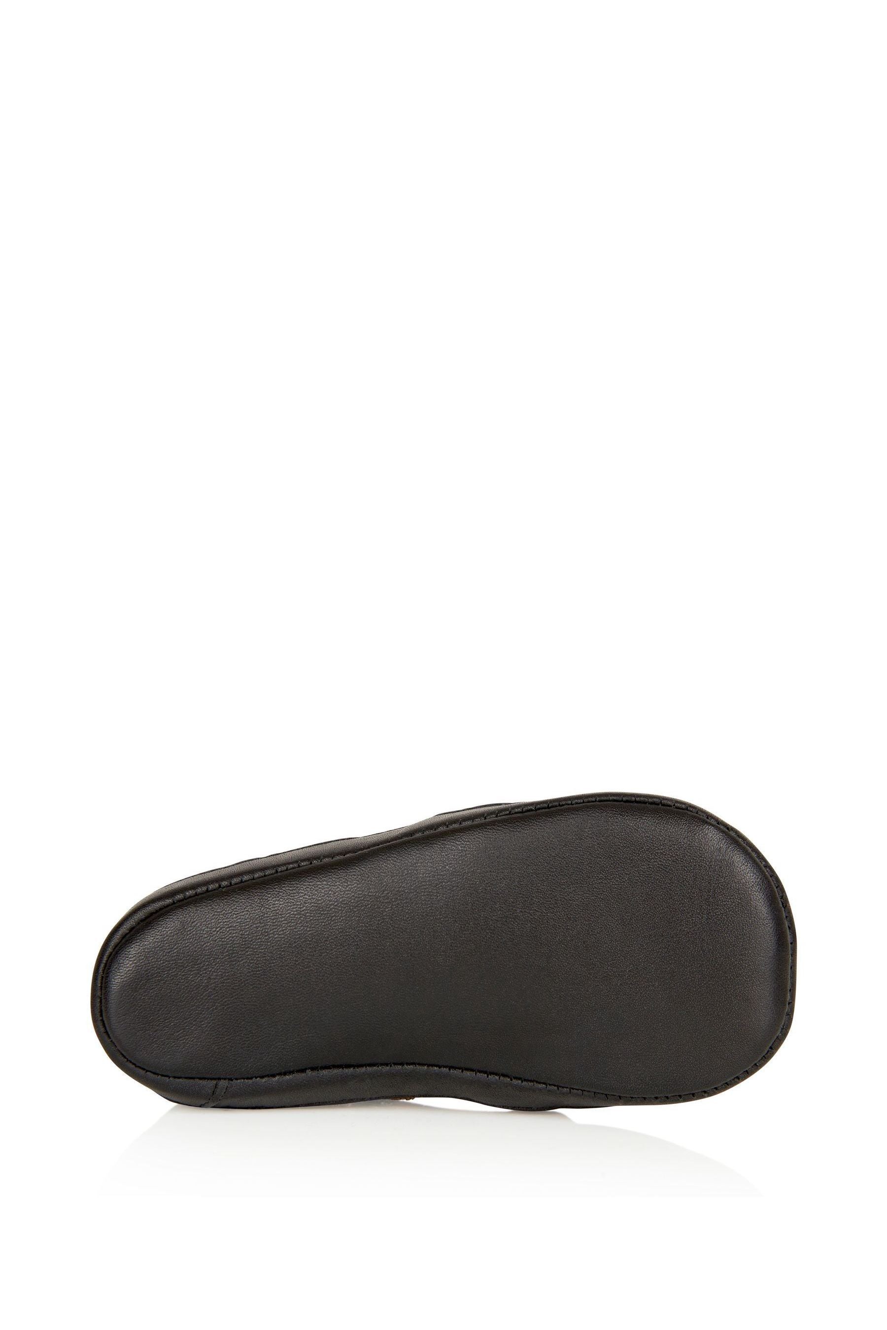 Baby Boys FF Logo Slip On Shoes in Brown