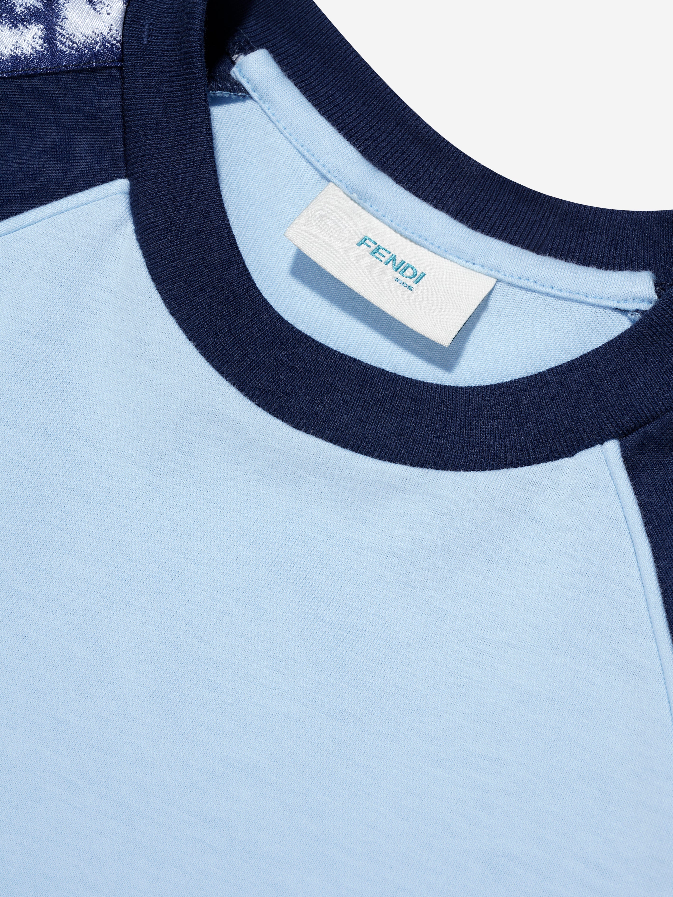 Boys FF Logo T-Shirt in Blue