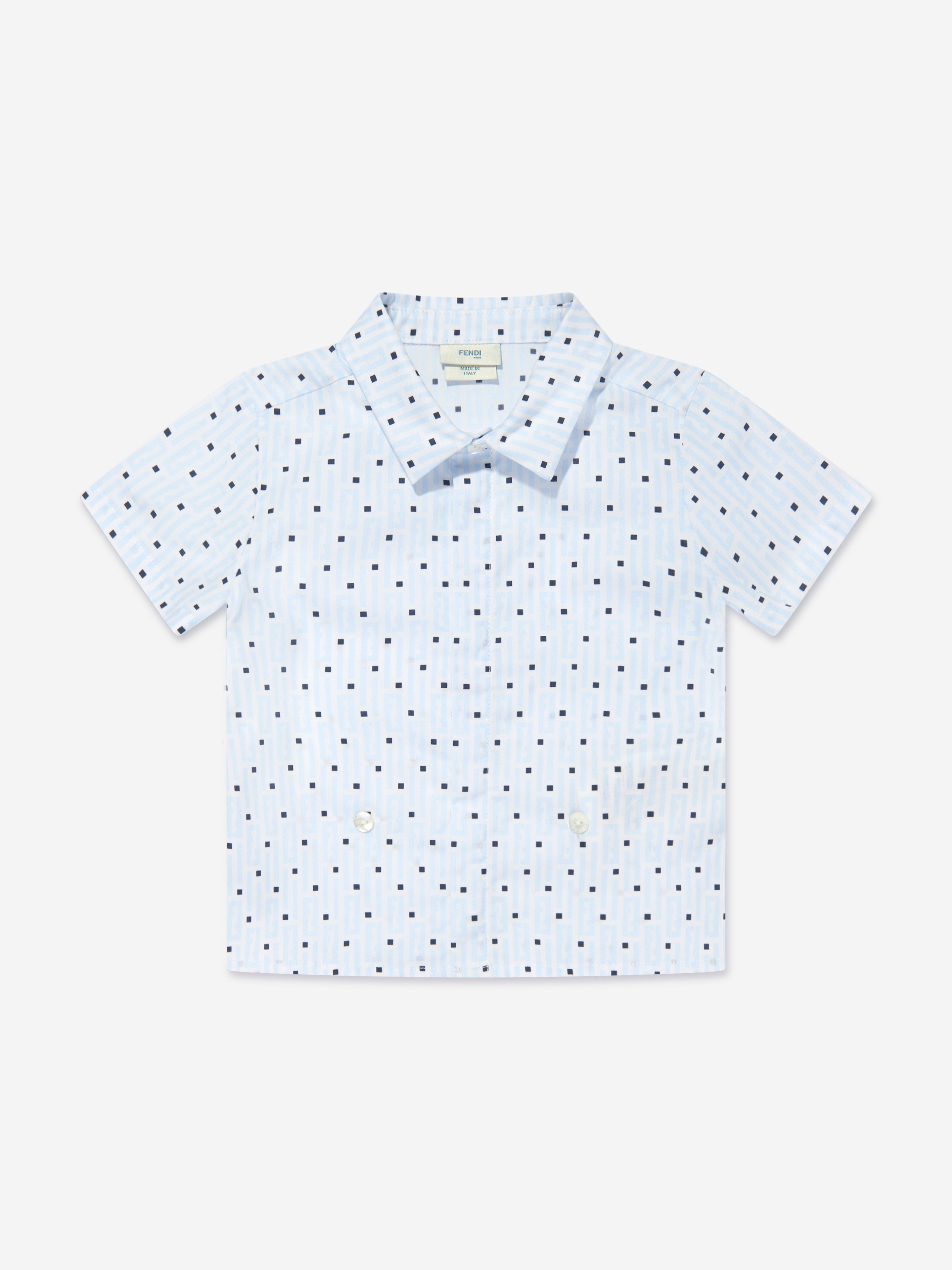 Baby Boys Logo Romper in Navy