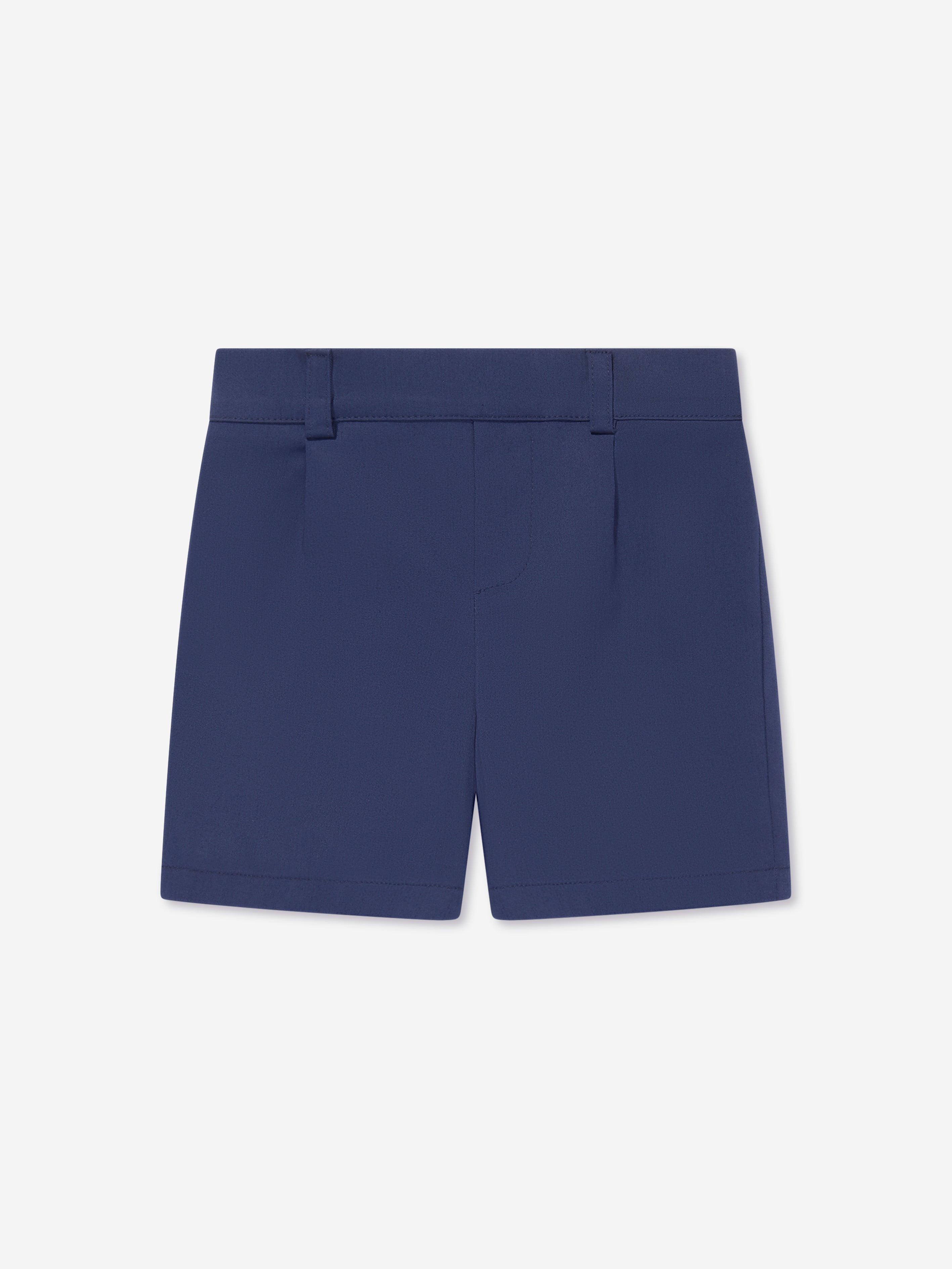 Baby Boys Logo Romper in Navy