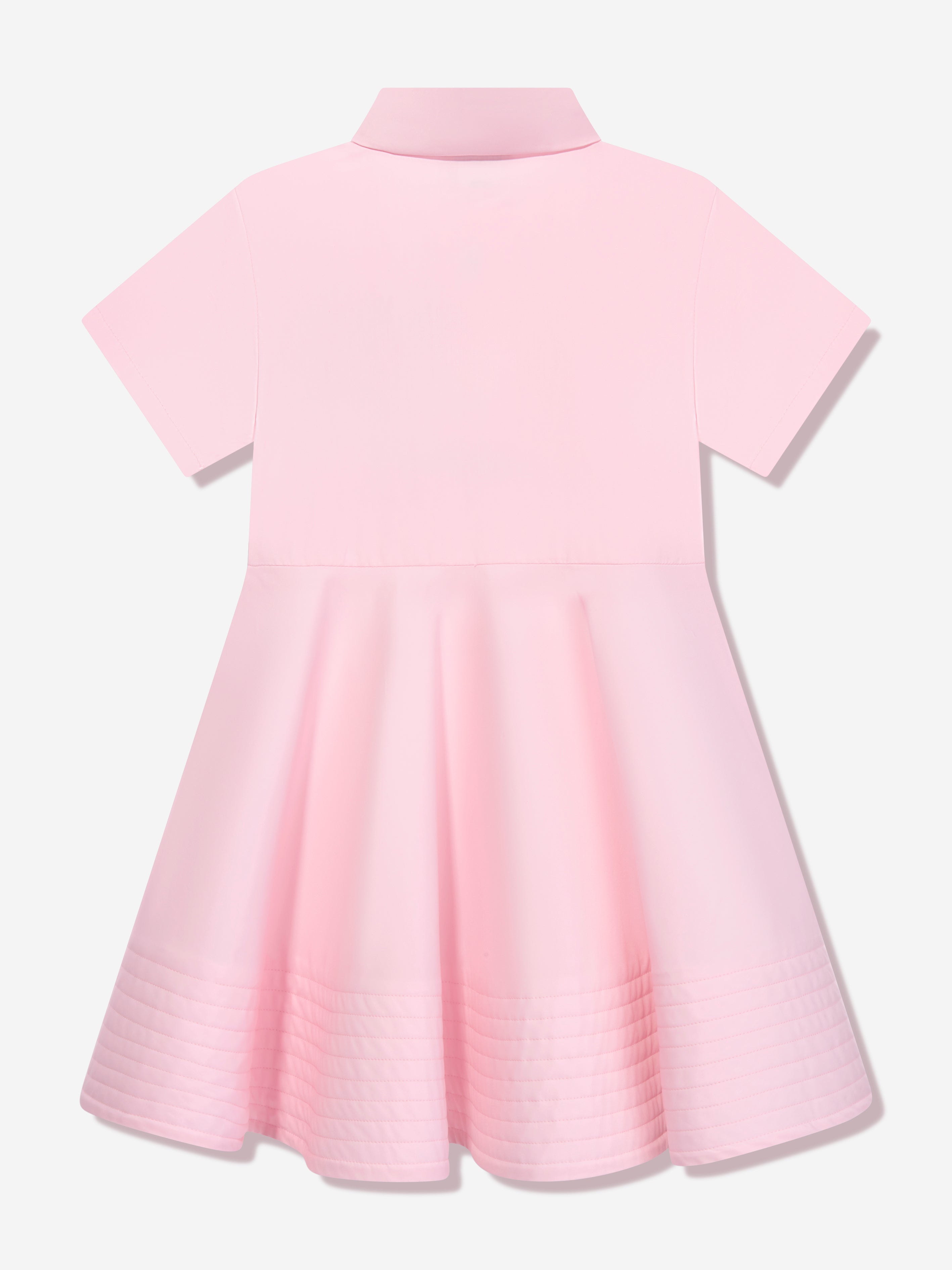 Girls FF Logo Shirt Dress in Pink