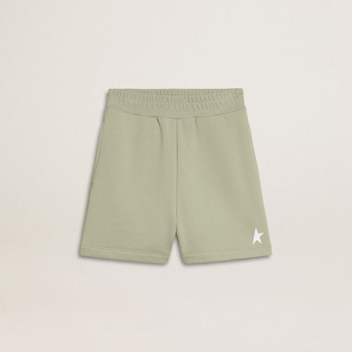 Boys & Girls Light Green Cotton Shorts