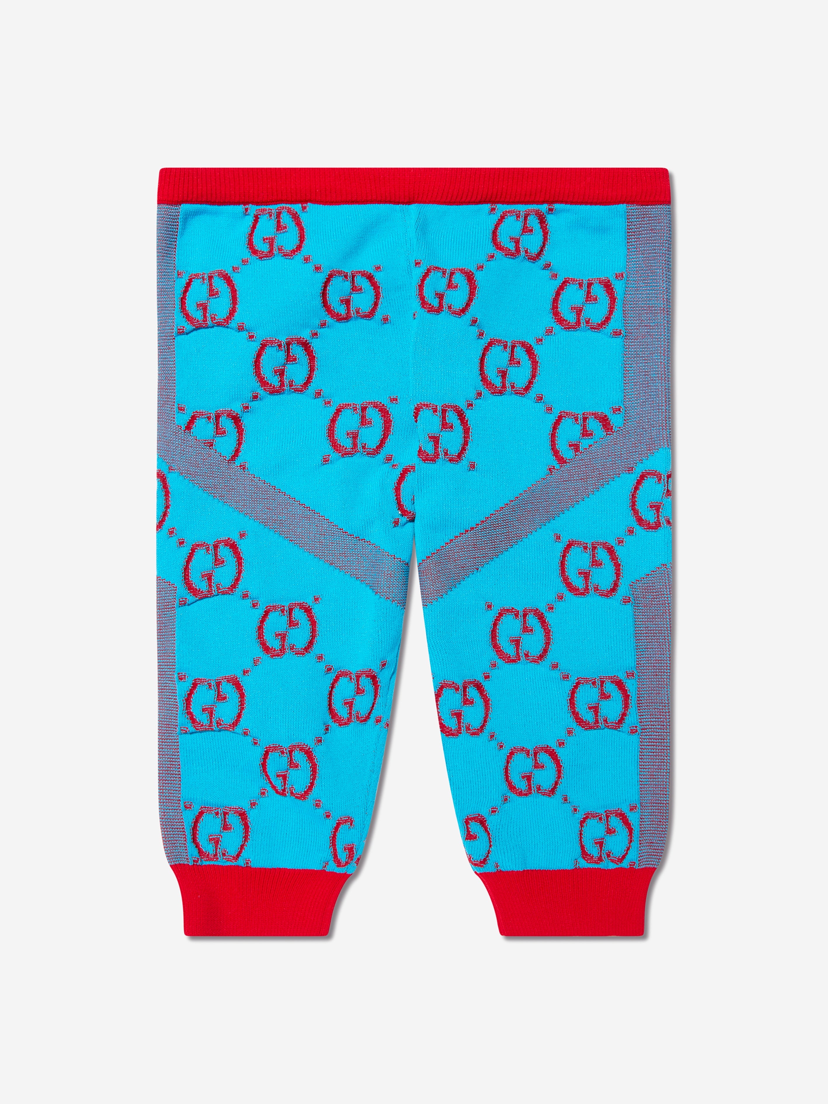 Baby Girls GG Logo Leggings in Blue