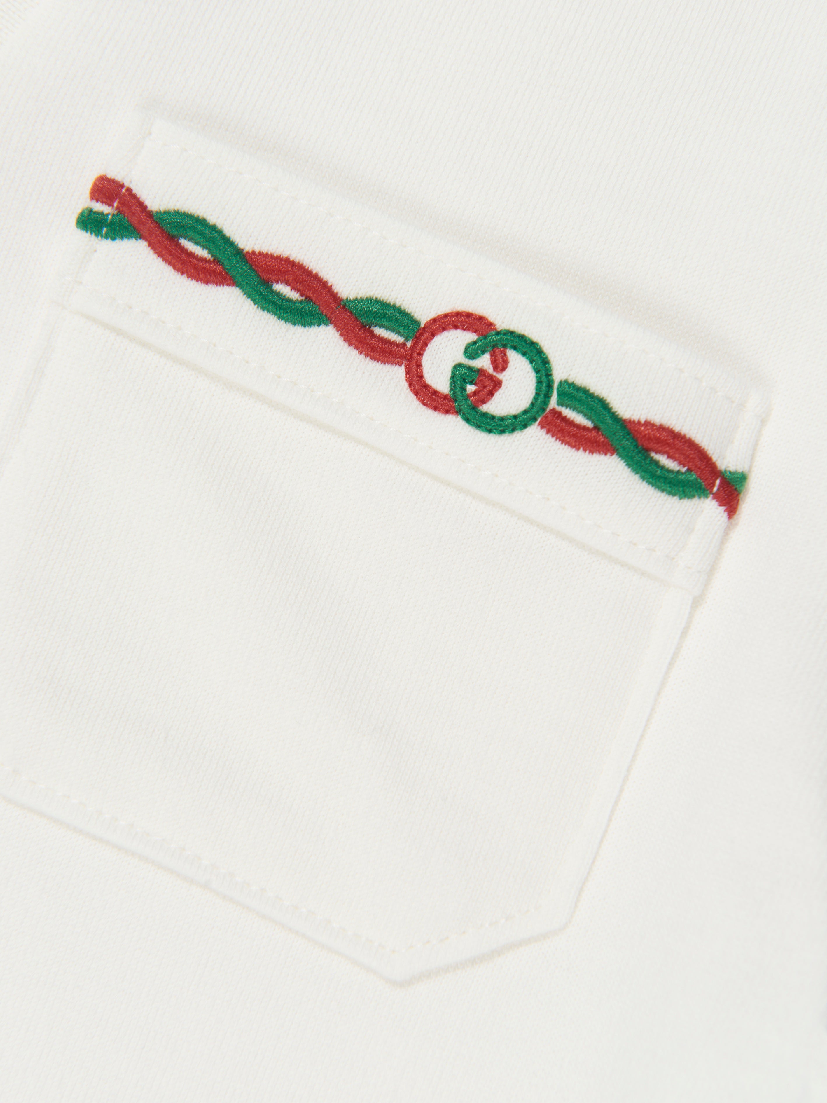 Boys Pocket Polo Shirt in White