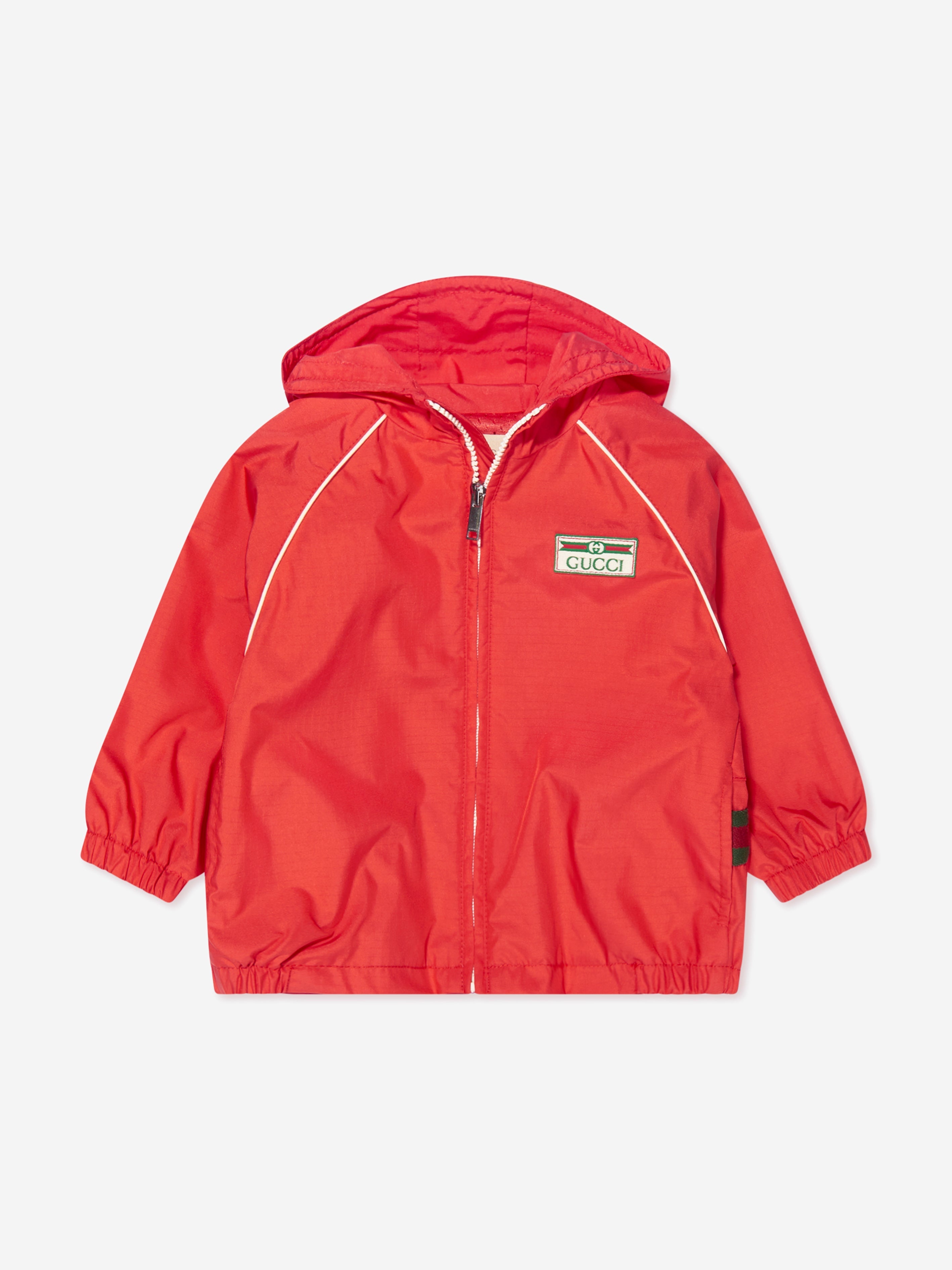 Baby Zip Up Jacket in Red