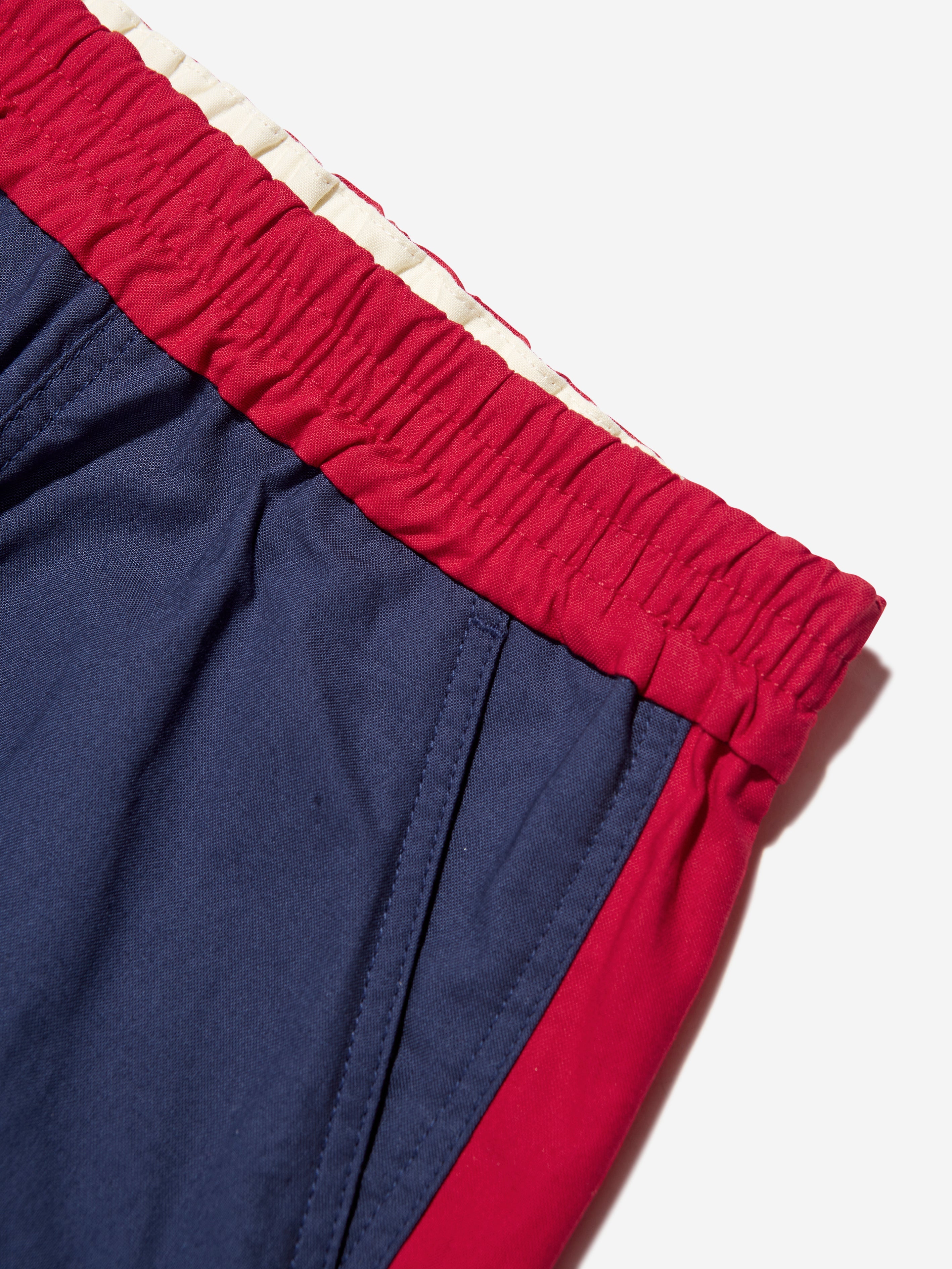 Kids Branded Joggers in Navy
